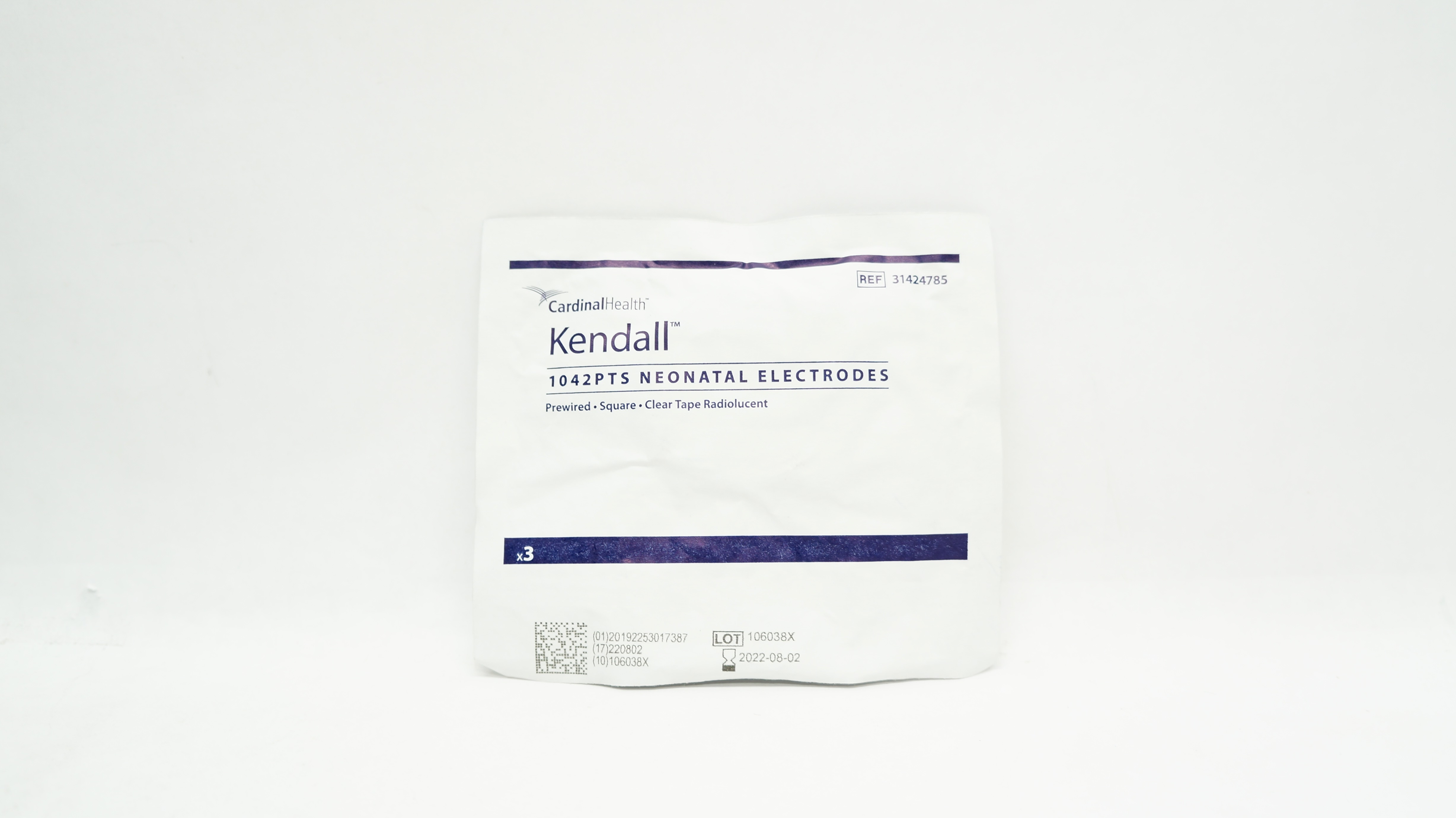 Cardinal Health 31424785 Kendall 1042PTS Neonatal Electrodes (x) - Pack of 3