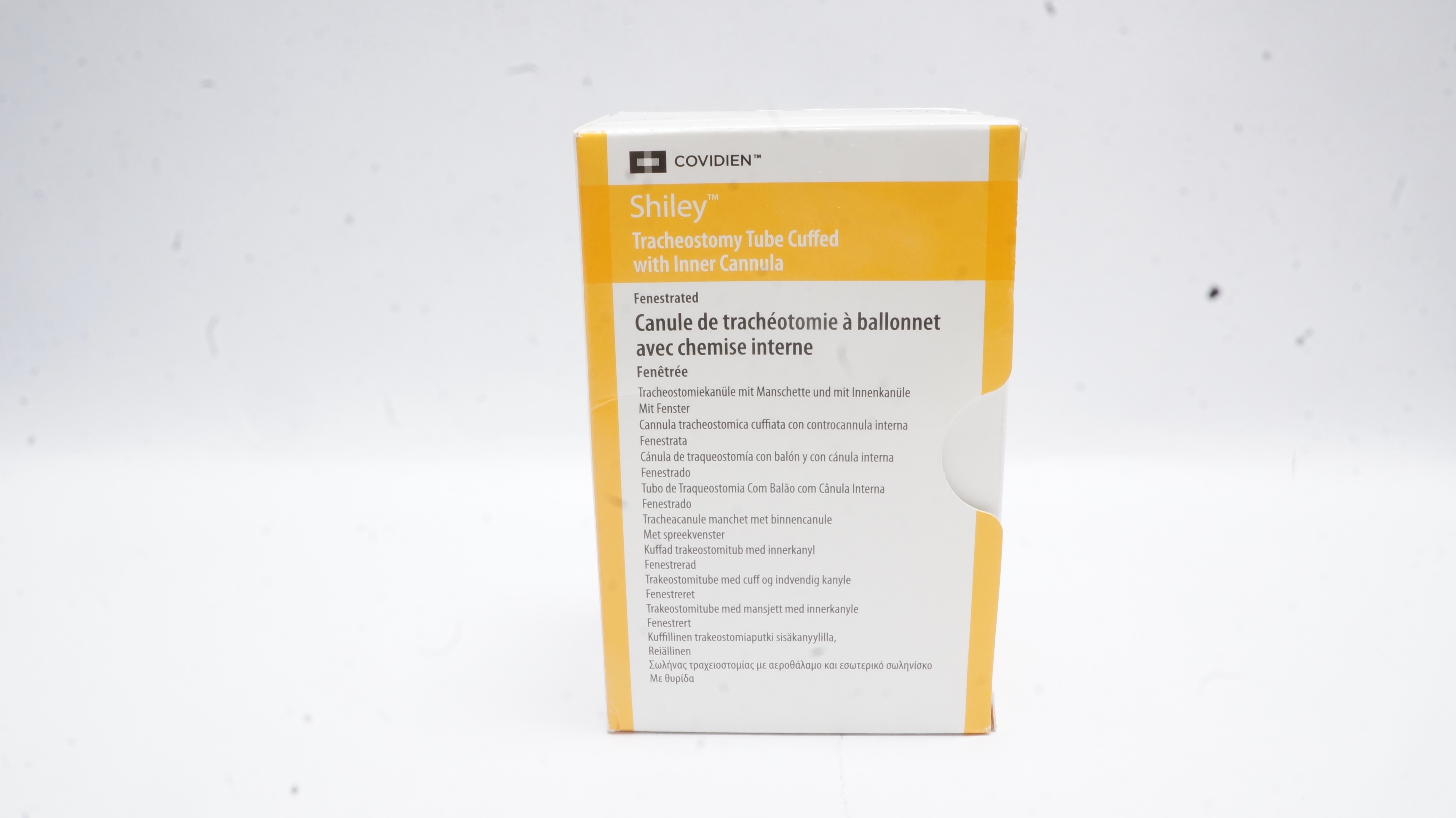 Covidien 4FEN Shiley Tracheostomy Tube Cuffed 5.0 ID x 9.4 OD x 20.0 x 65mm