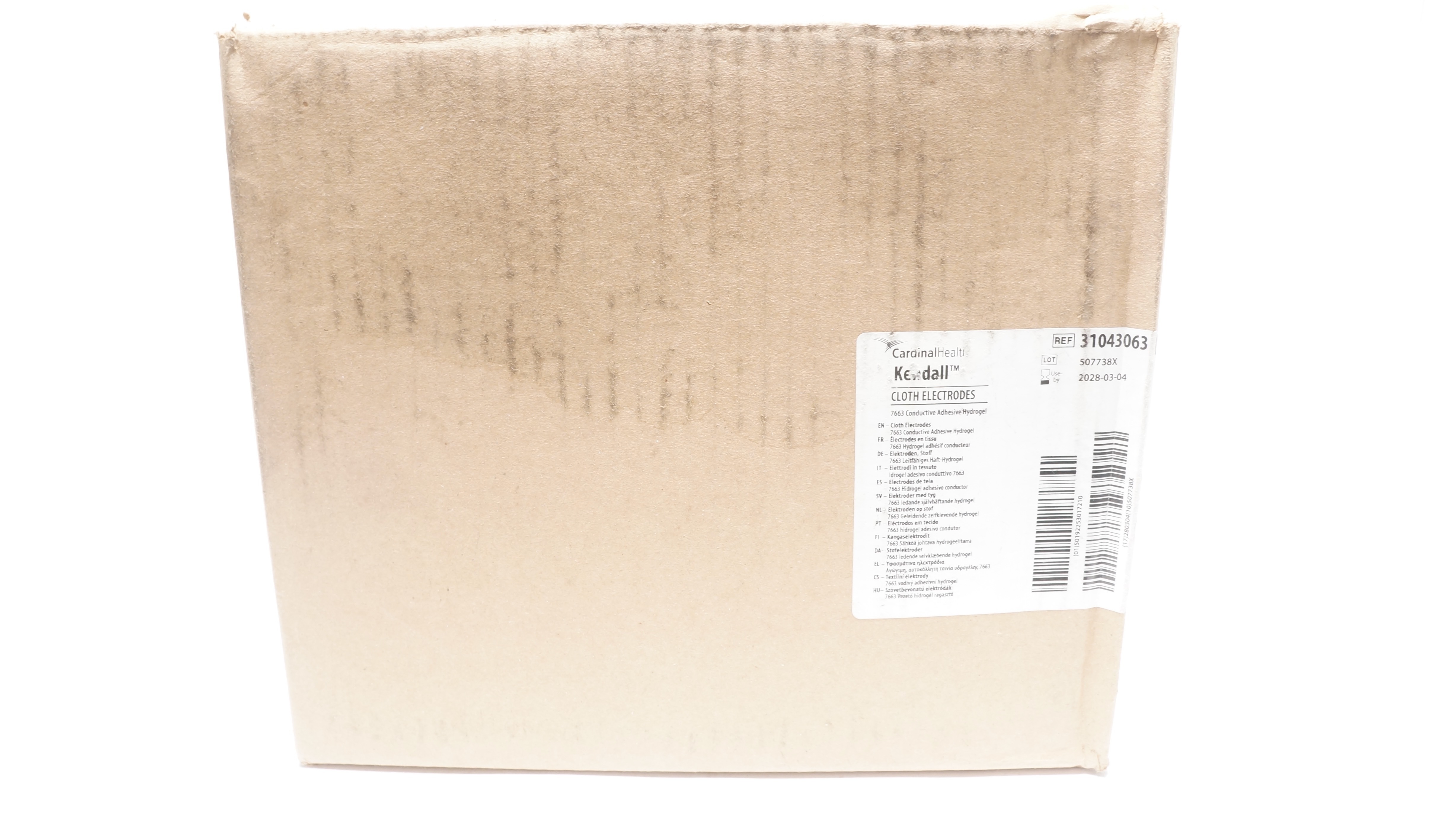 Cardinal Health 31043063 Kendall Cloth Electrodes - Box of 600