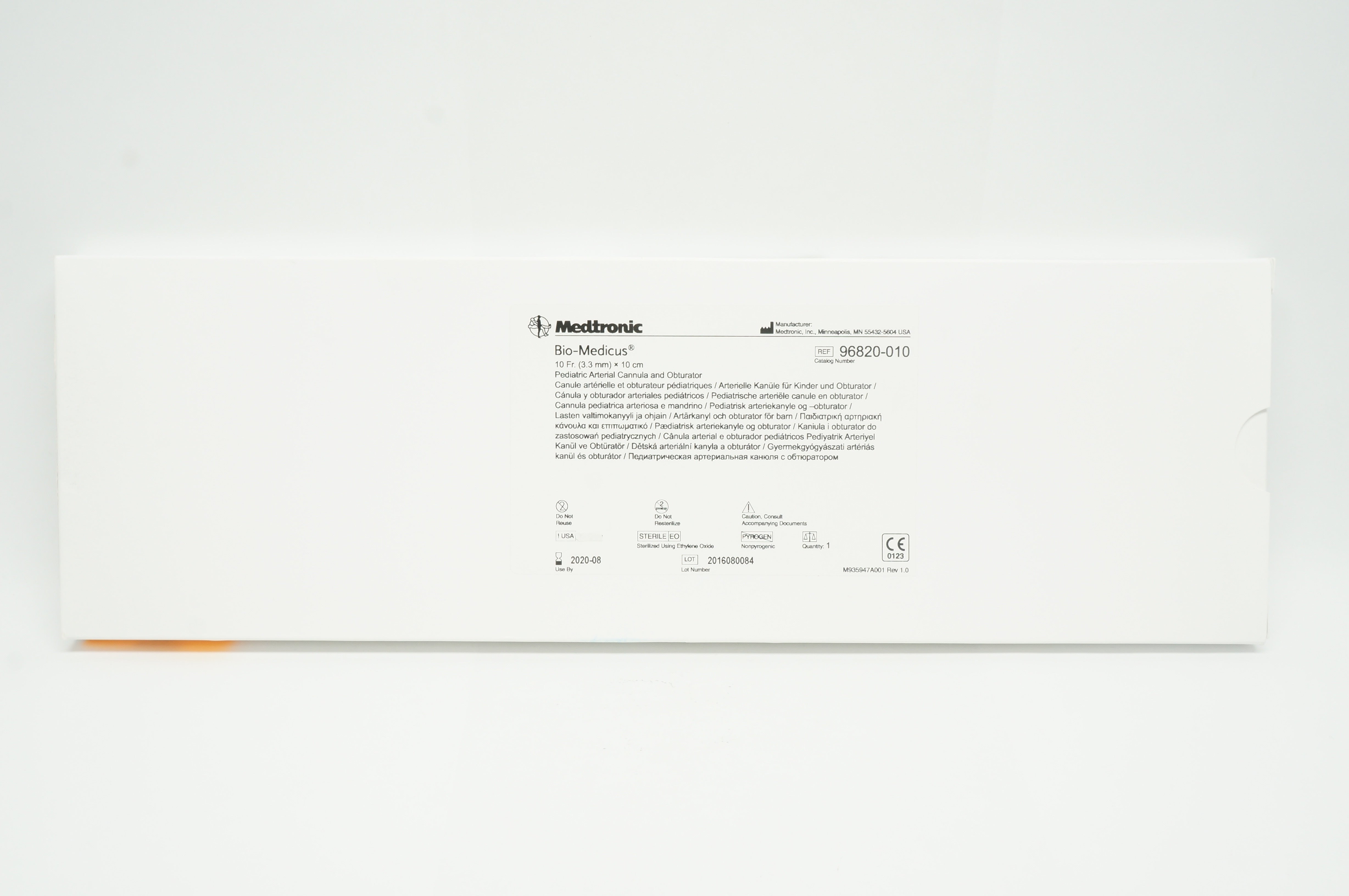 Medtronic 96820-010 Bio-Medicus Pediatric Arterial Cannula & Obturator (x)