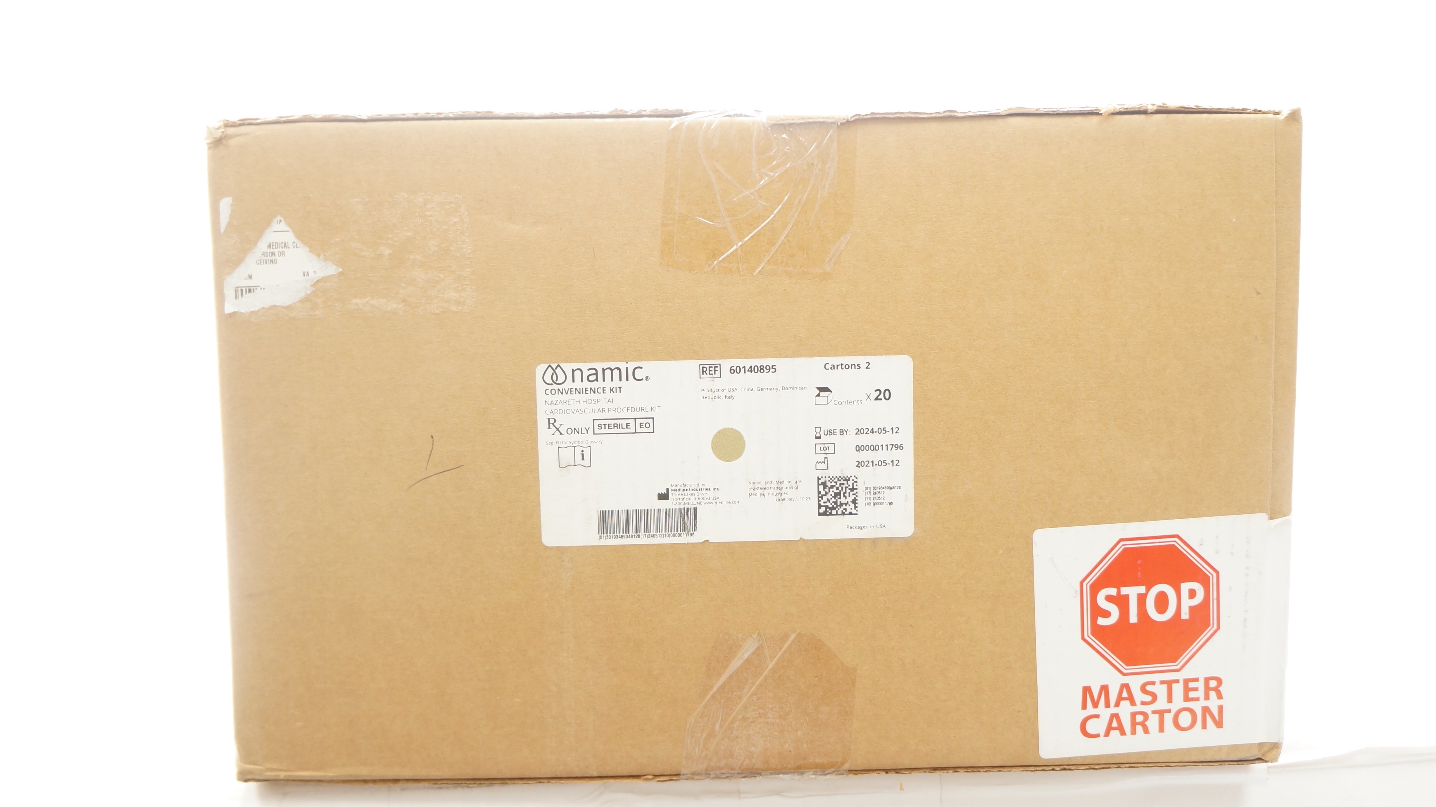 Namic 60140895 Convenience Kit - Box of 20 (x)
