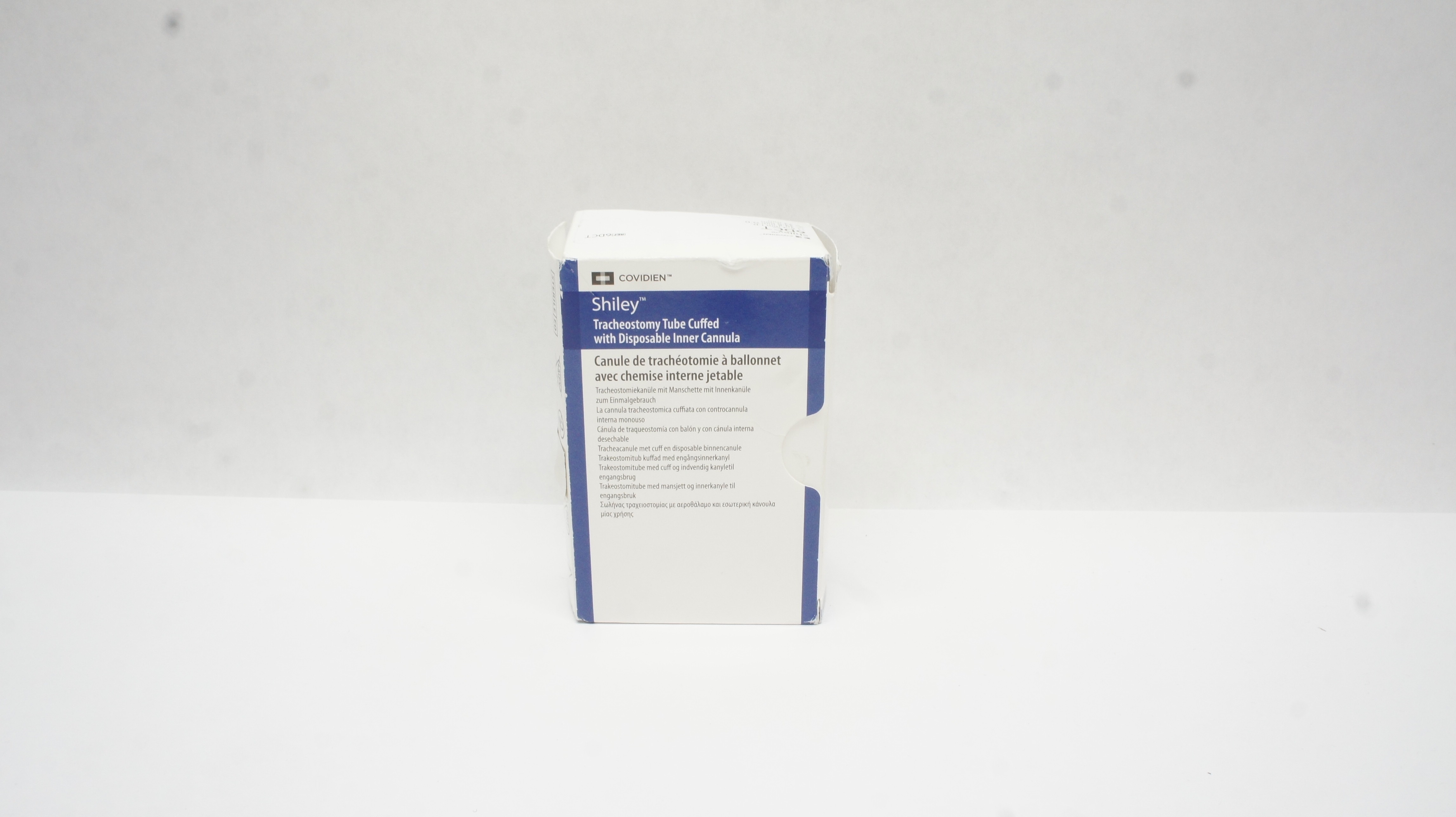 Covidien 6DCT Shiley Tracheostomy Tube Cuffed 6.4 ID x 10.8 OD x 24.0 x 74mm
