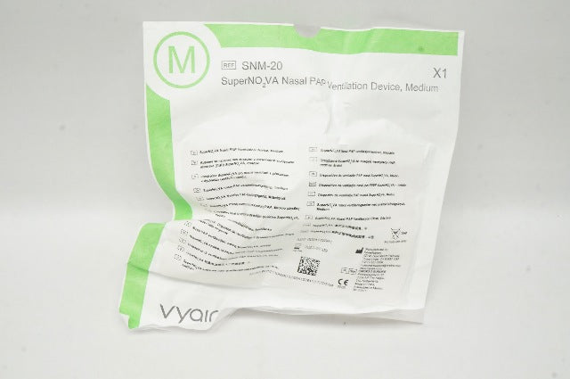 Vyaire SNM-20 SuperNo2va Nasal PAP Ventilation Device, Medium (x)