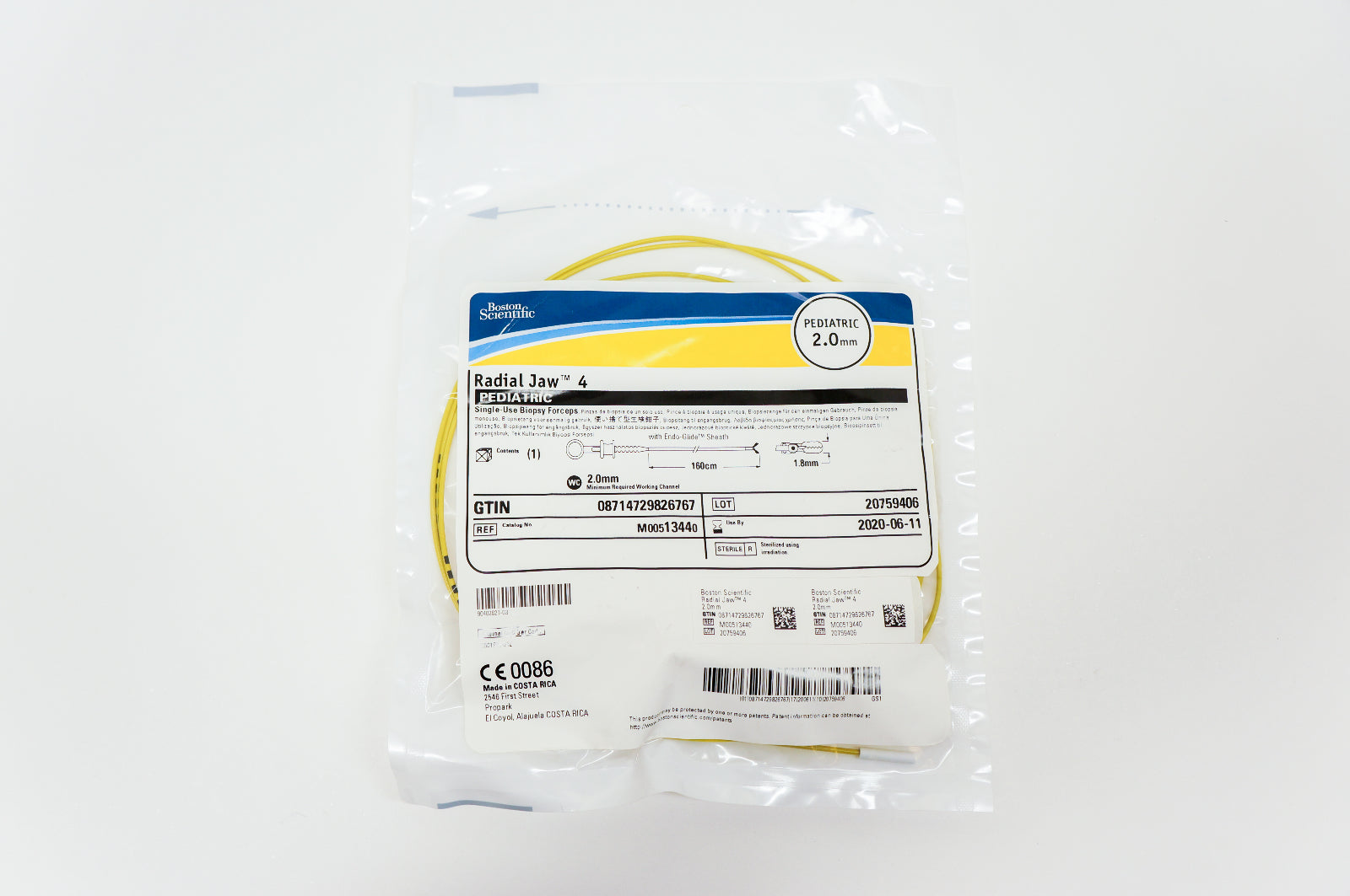 Boston Scientific 1344 Radial Jaw 4 Pediatric 2.0mm