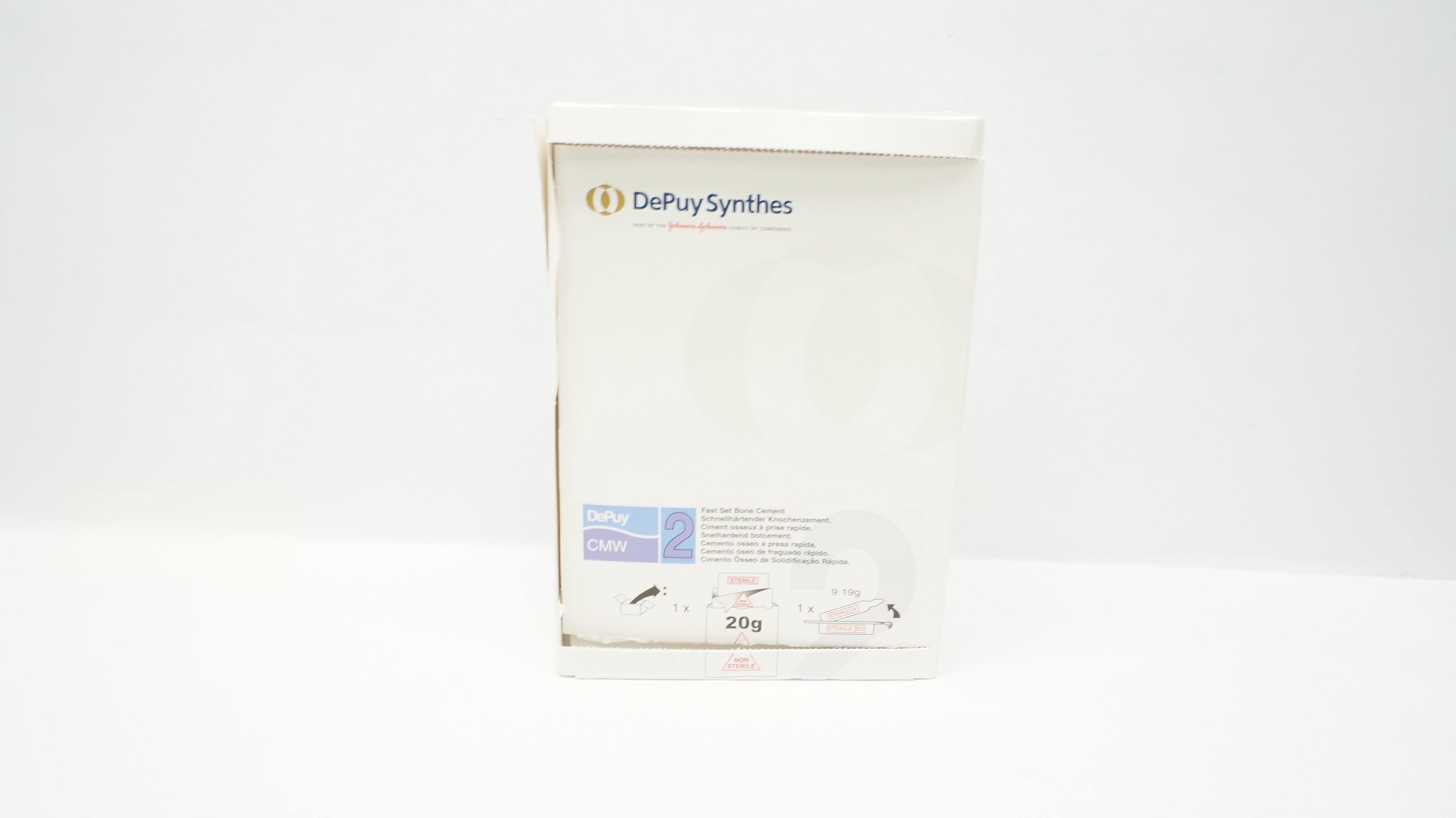 DePuy 3322-020 CMW 2 Fast Set Bone Cement, 20g
