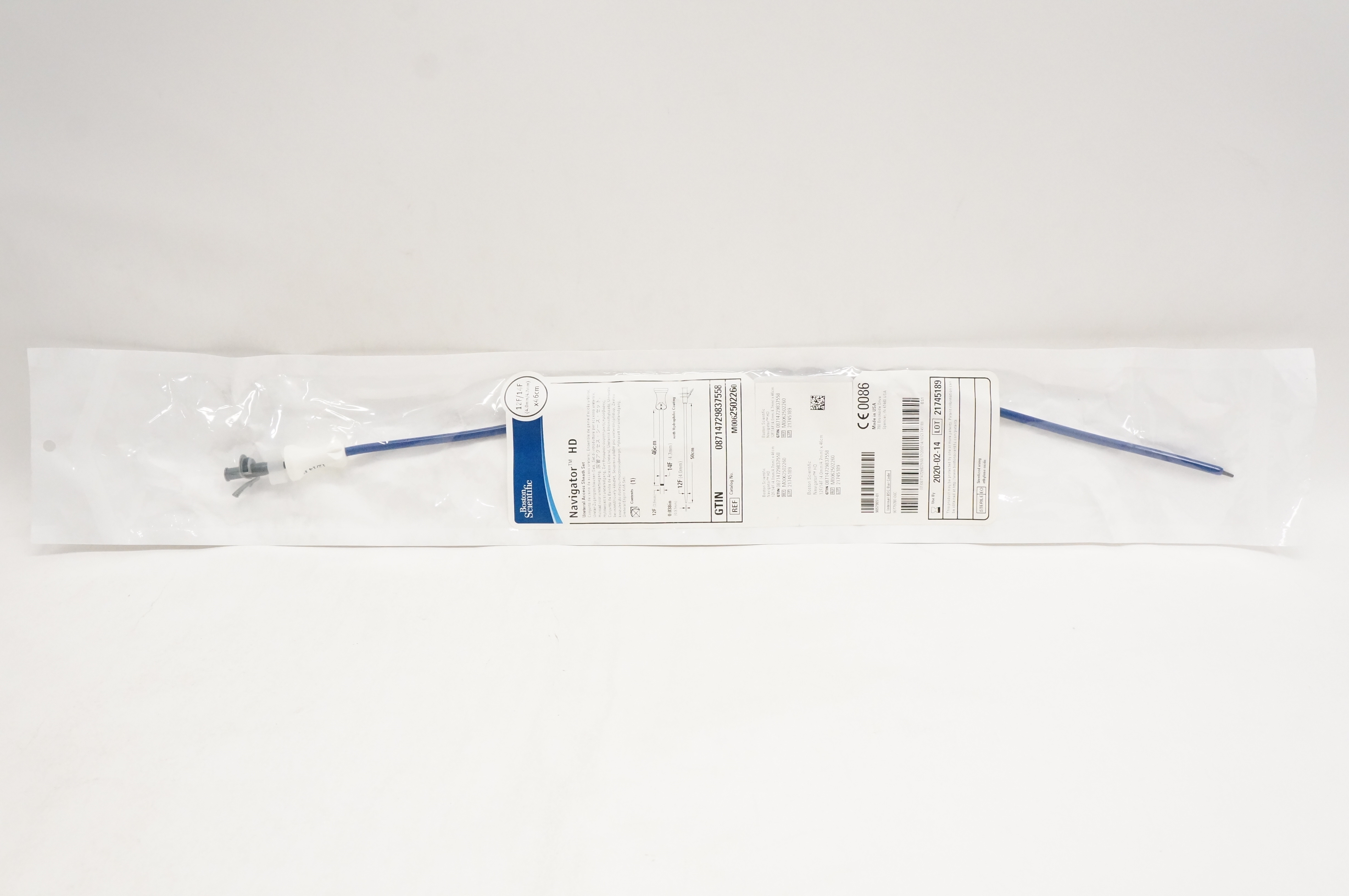 Boston Scientific M0062502260 NavigatorHD Ureteral Access Sheath 12F/14Fx46cm(x)