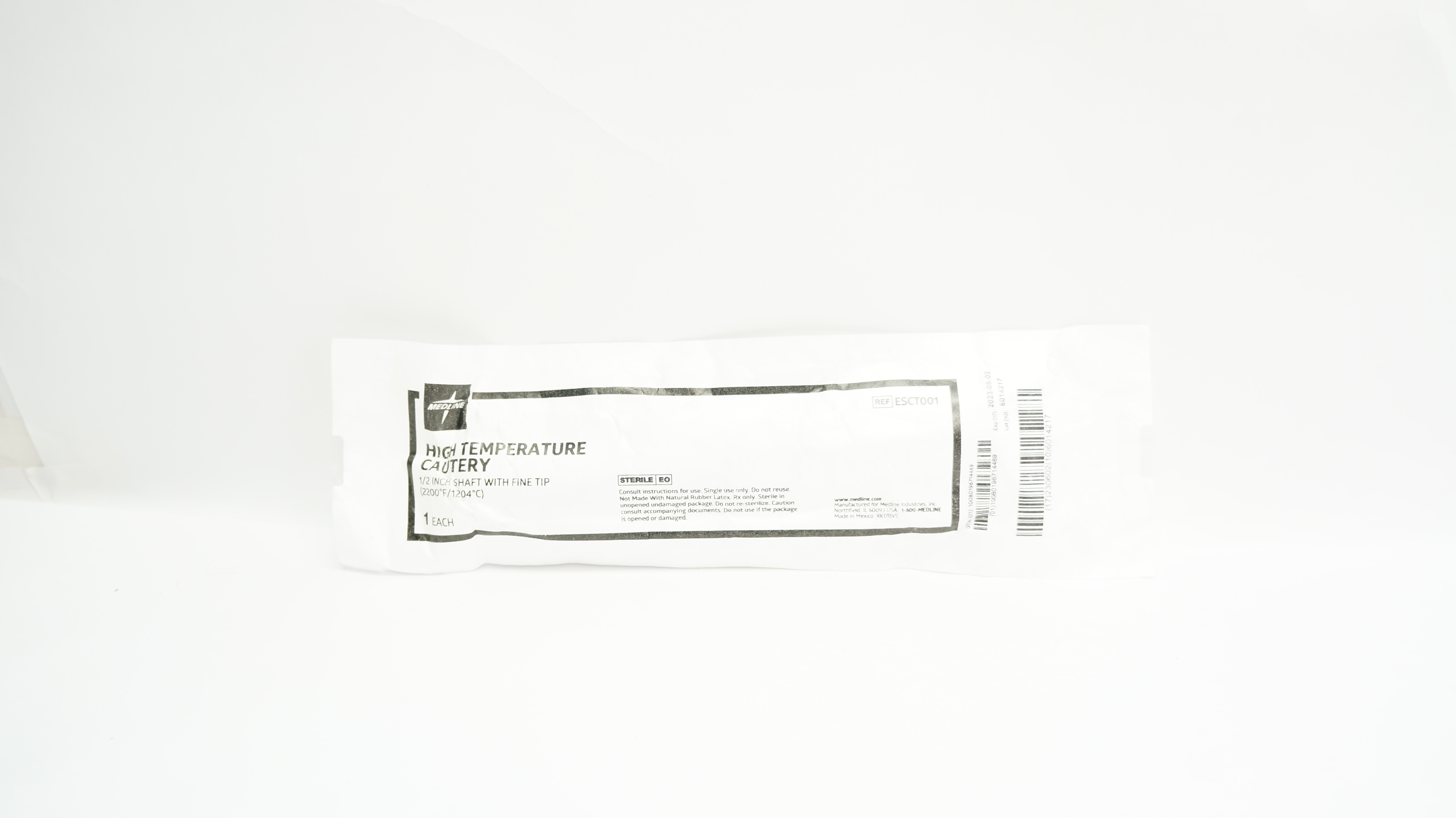 Medline ESCT001 High Temperature Cautery 1/2inch Shaft W/ Fine Tip (x)