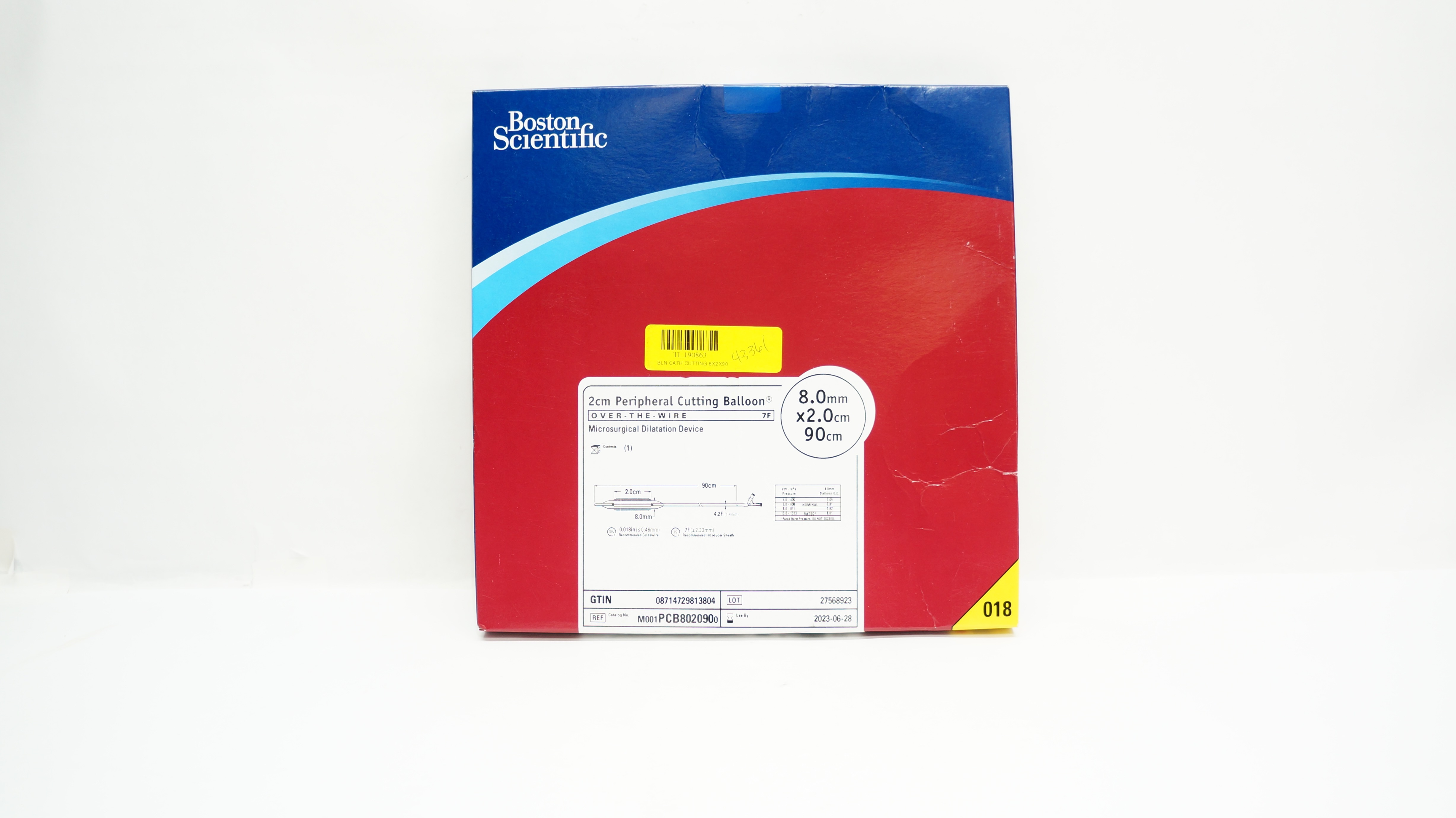 Boston Scientific PCB802090 Microsurgical Dilatation Device 8.0mm x 2.0x90cm (x)