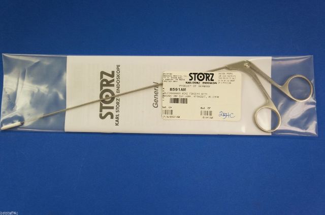 Karl Storz 8591AM Kleinsasser Mini Forceps With Round 1mm Cup Jaws Straight