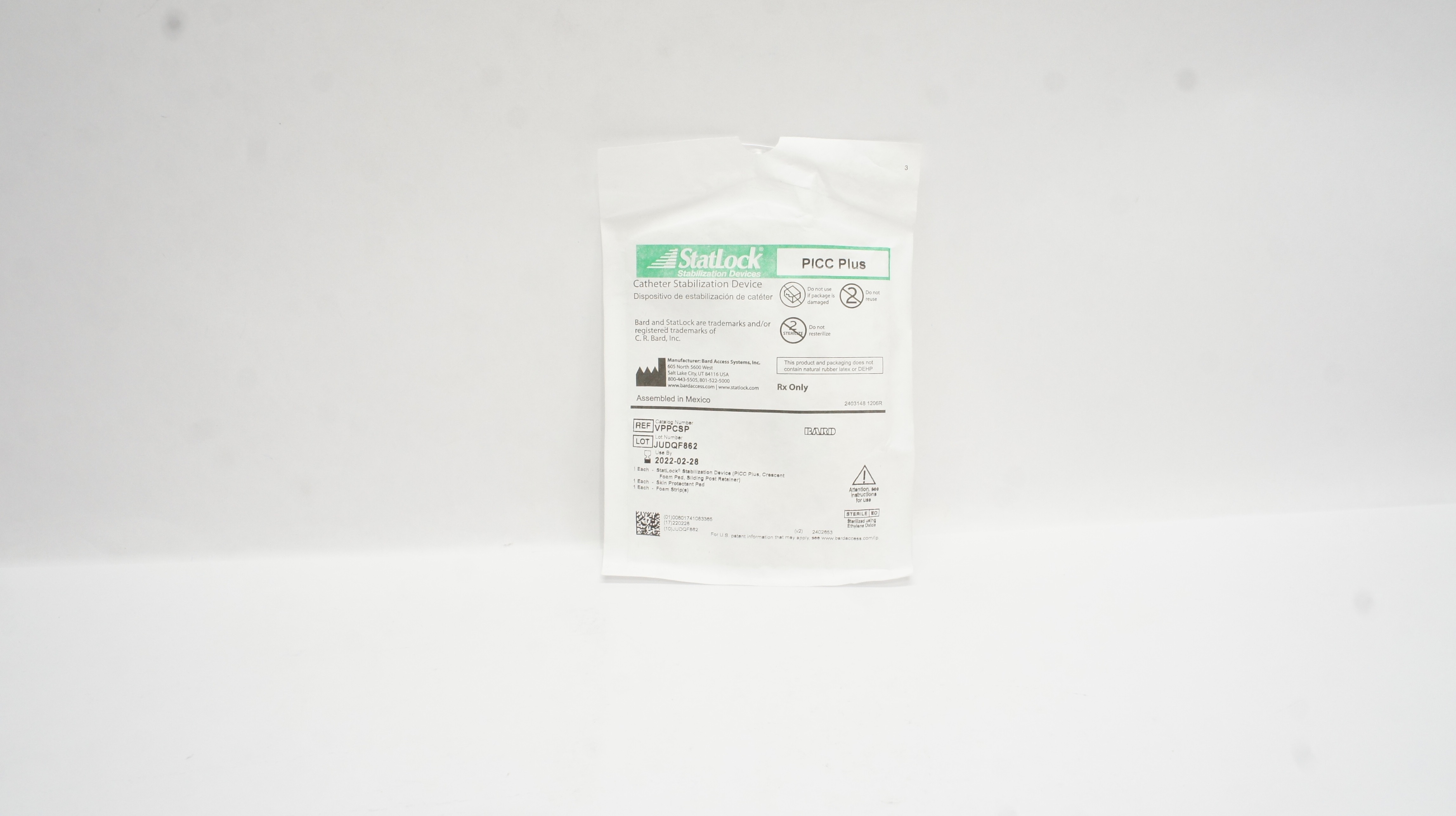 Bard VPPCSP StatLock Cath. Stabilization Device PICC Plus (x)