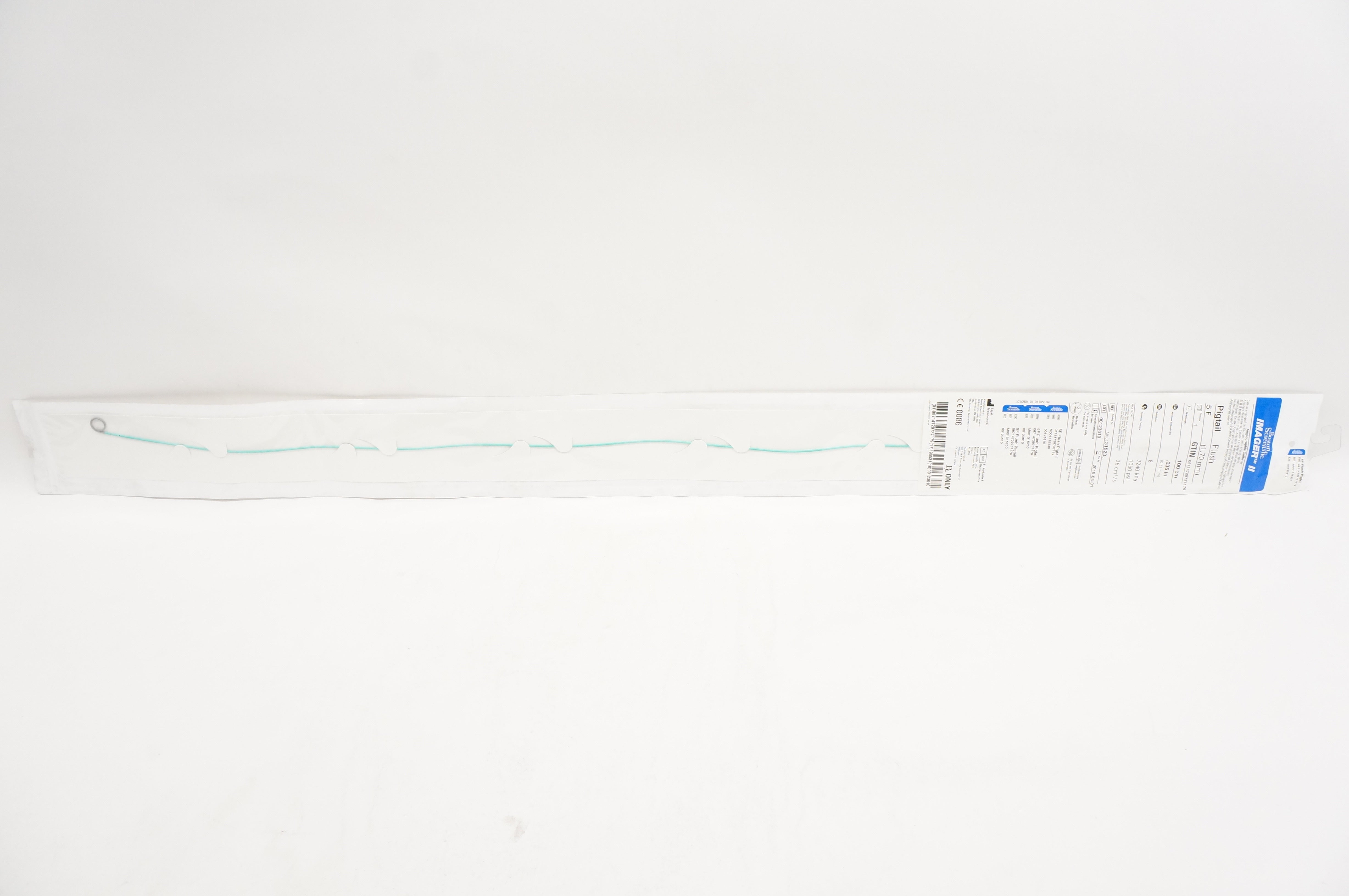 Boston Scientific M001315230 ImagerII Angiographic Cath. 5F x100cm x .035inch(x)
