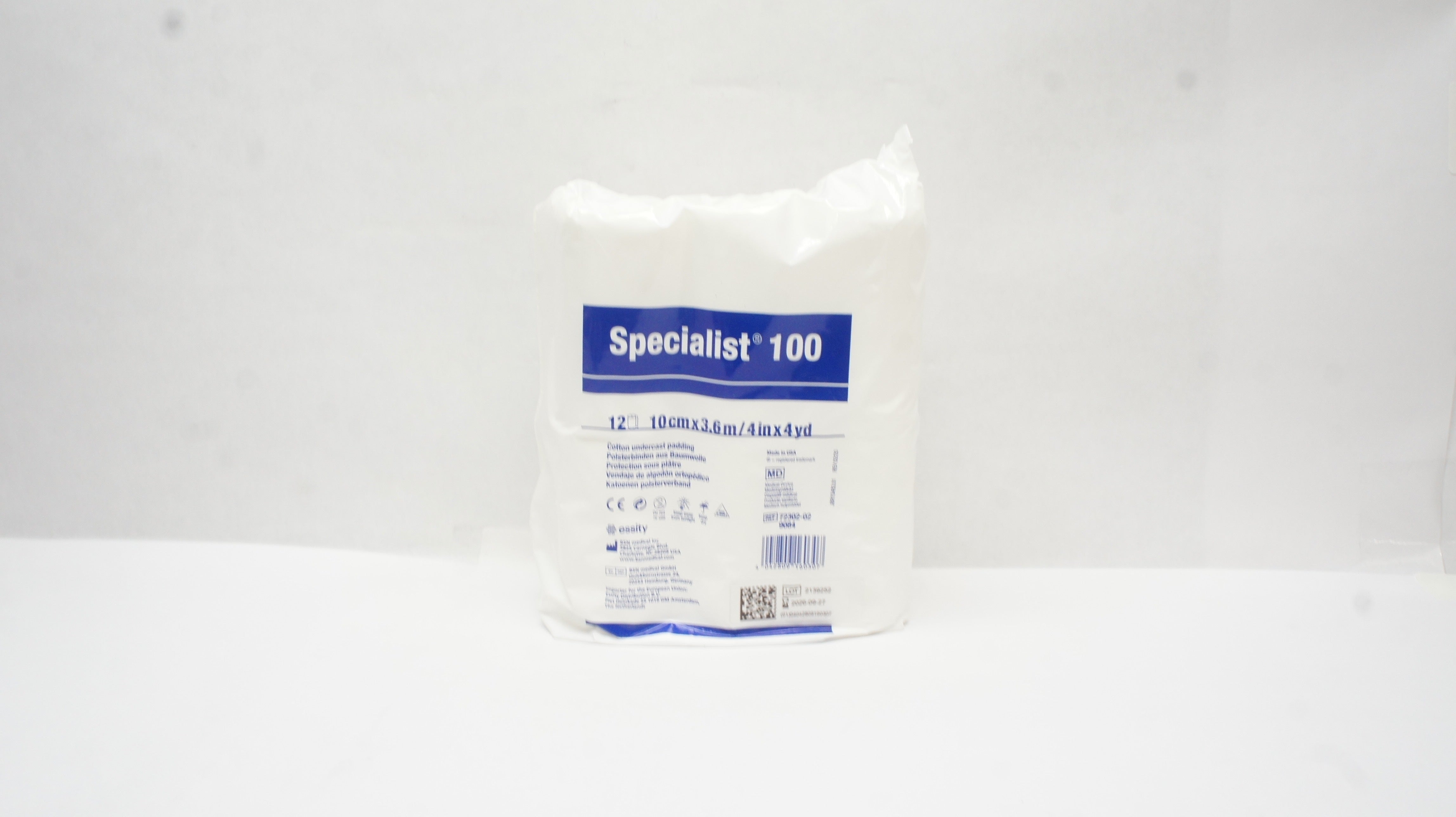 BSN Medical 72302-02 9084 Cotton Undercast Padding 4inch x 4yd - Pack of 12