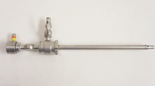 Karl Storz 28229C High Flow Arthroscopy Sheath, 6.5mmx12cm, 1 Rotatable Stopcock