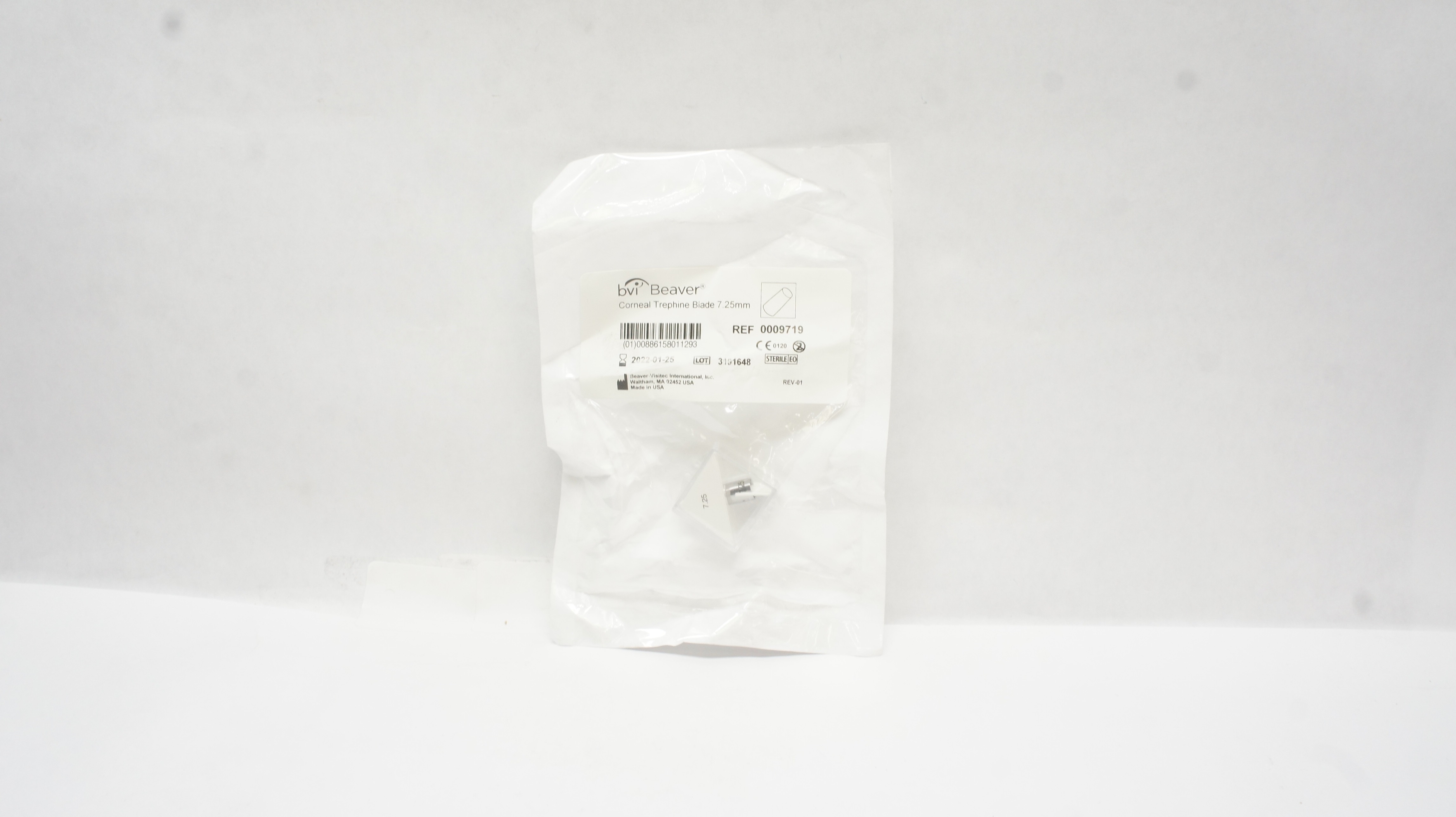 BVI Beaver 0009719 Corneal Trephine Blade 7.25 mm (x)
