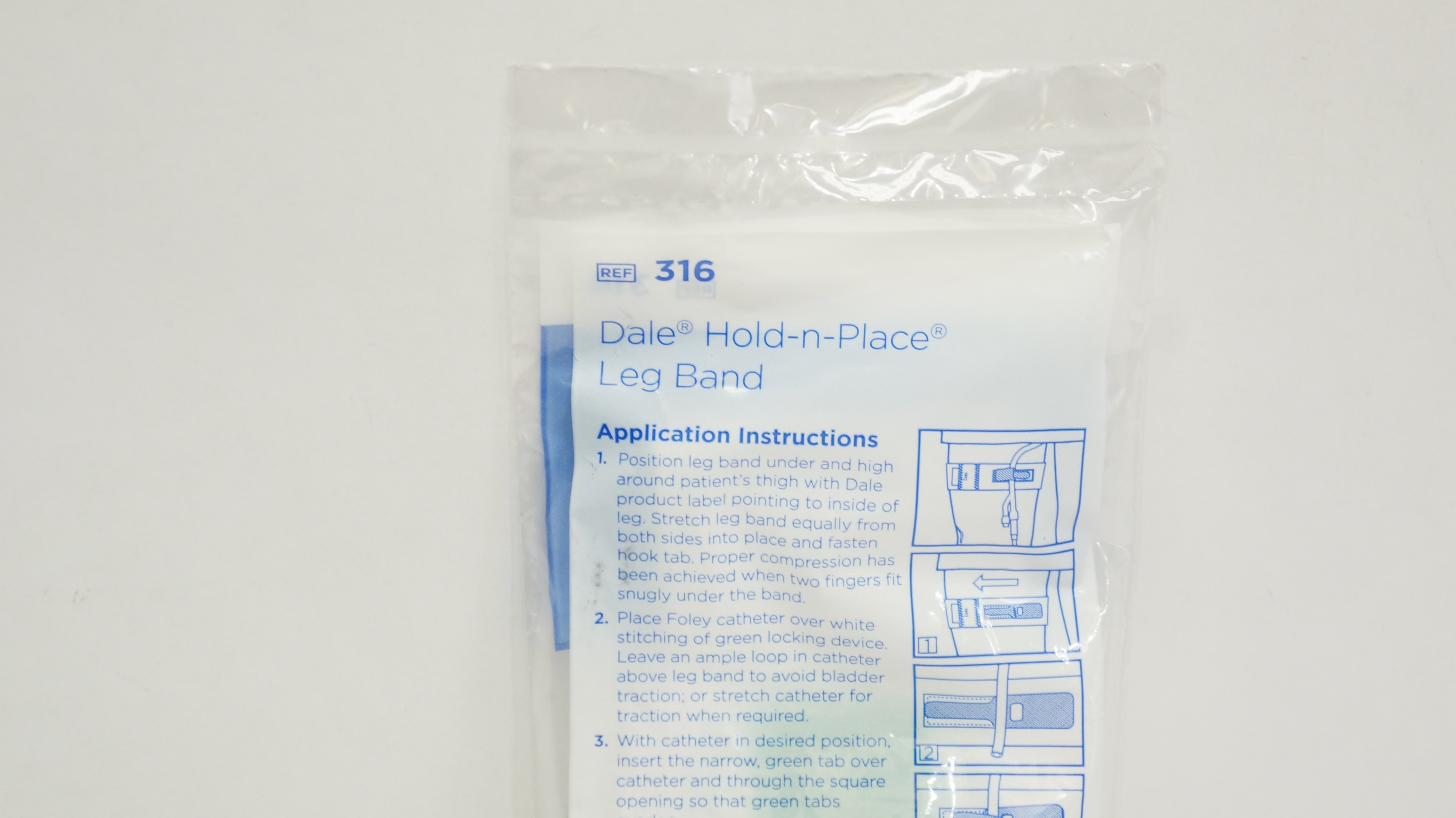 Dale Medical 316 Hold-n-Place Foley Cath. Leg Band 30inch