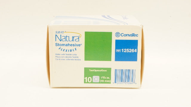 ConvaTec 125264 Sur-Fit Natura Wafer with Flexible Collar 1-3/4inch - Box of 10
