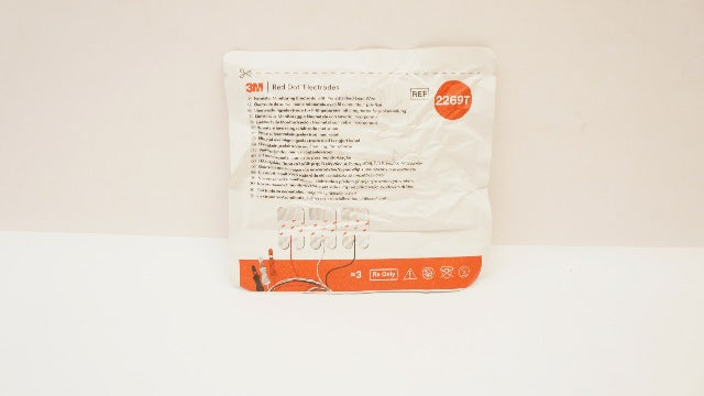 3M 2269T Red Dot Neonatal Monitoring Electrode - Pack of 3