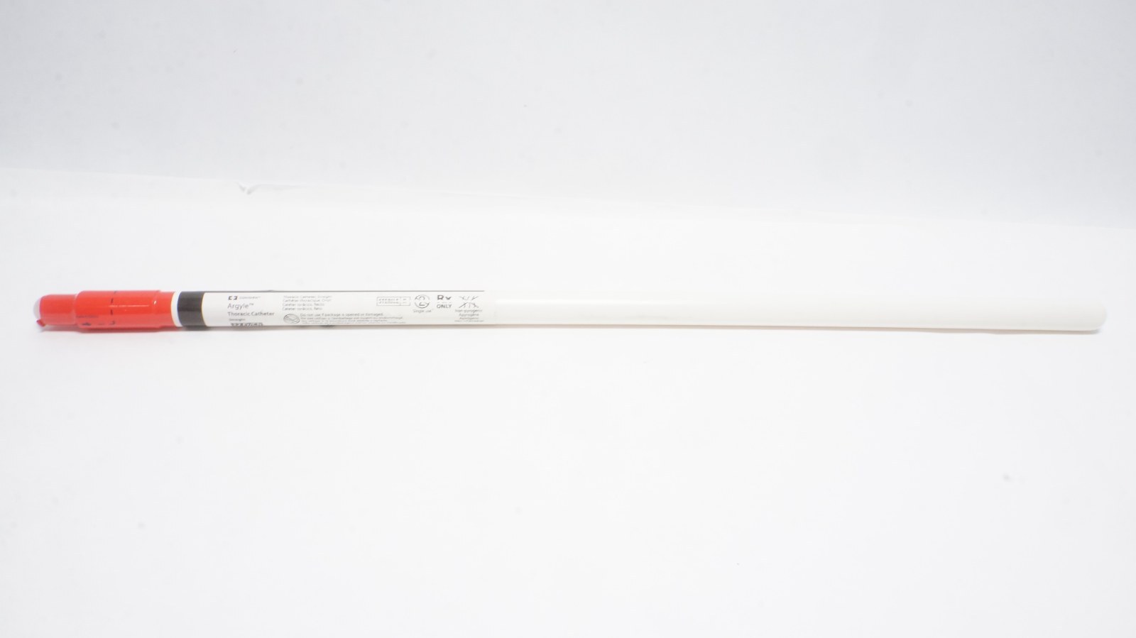 Covidien 8888570556 Argyle Thoracic Catheter 32 Fr/Ch Straight