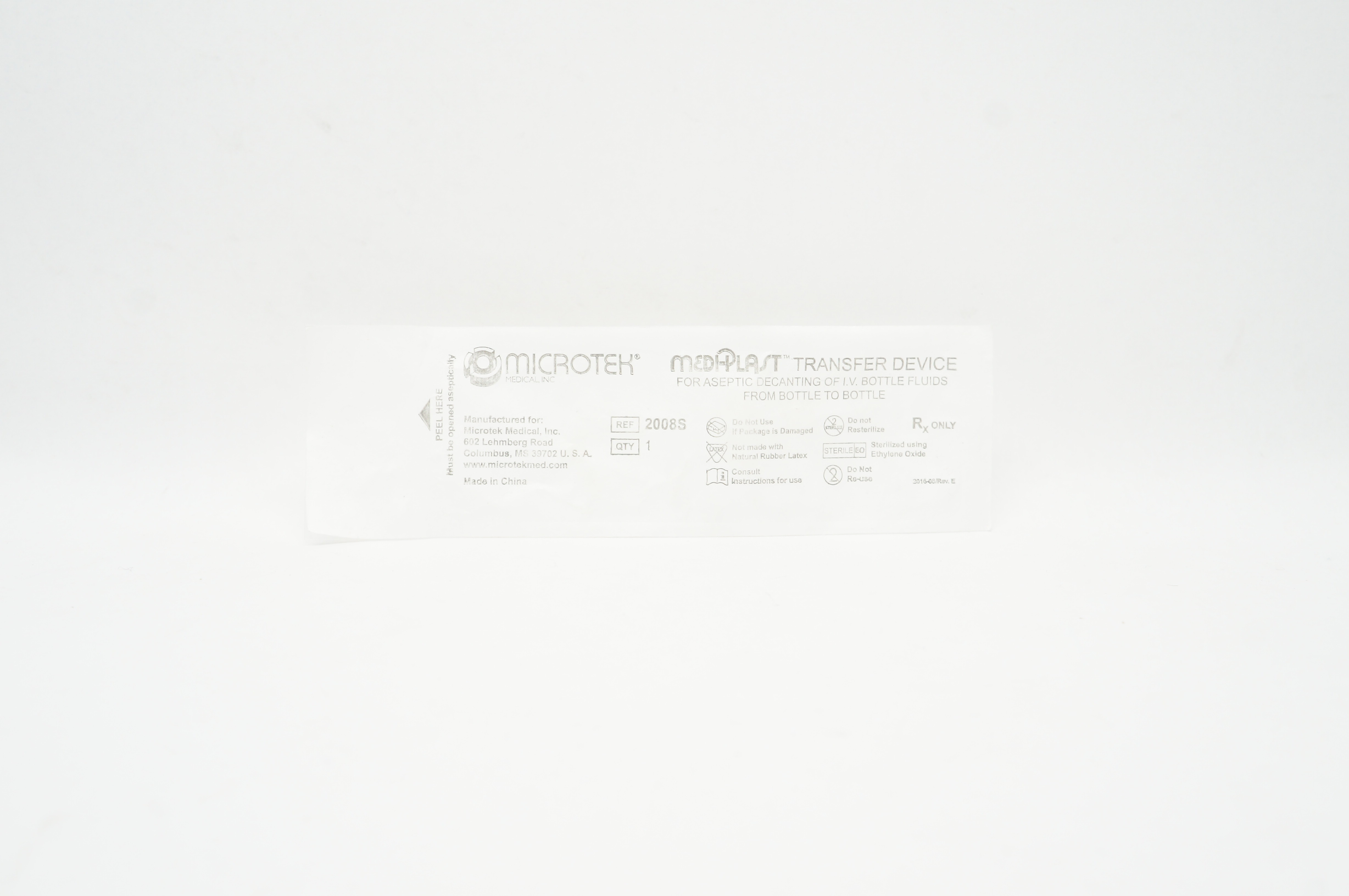 Microtek 2008S Medi-Plast Transfer Device (x)