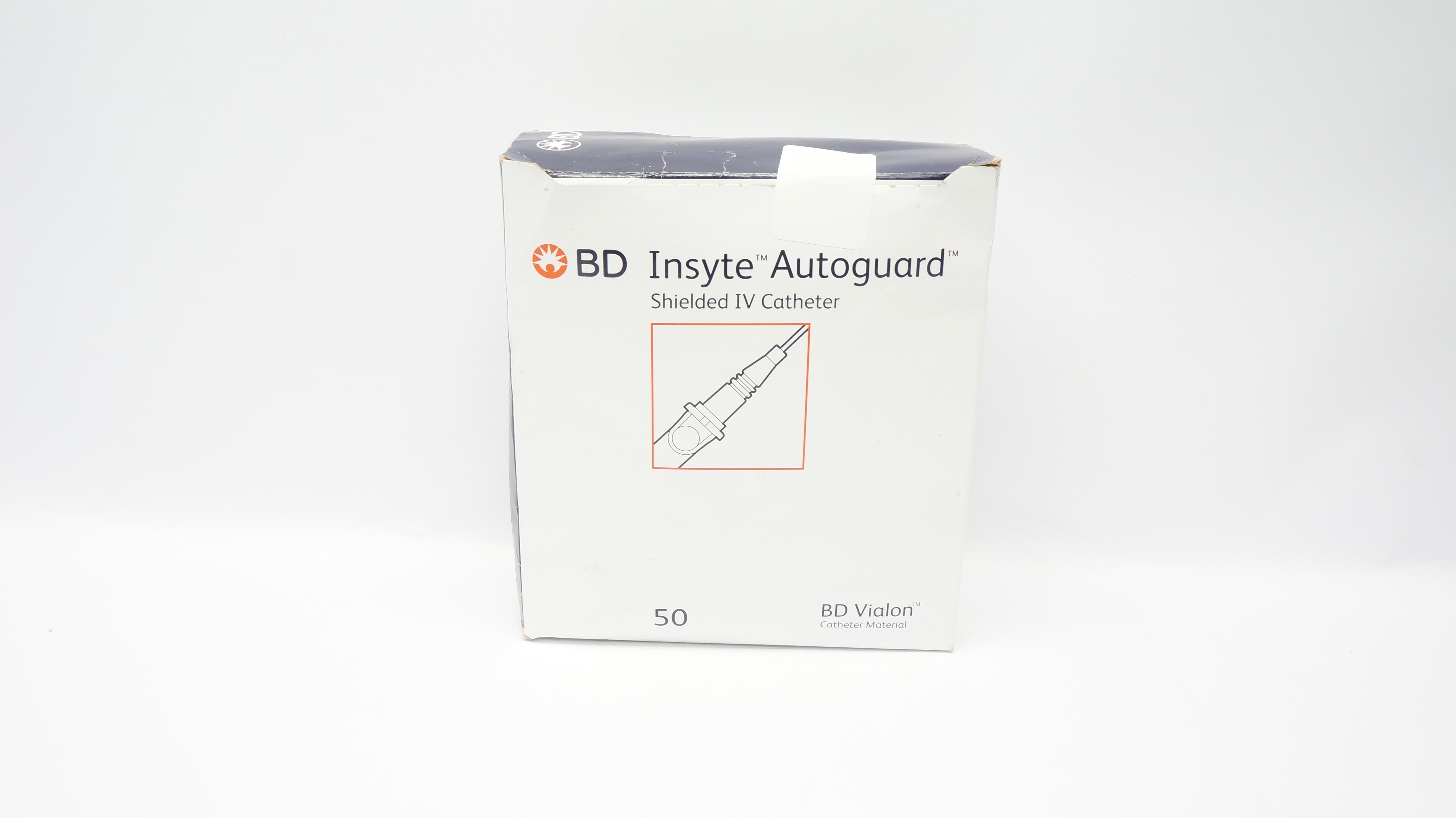 BD 381454 BD Insyte Autoguard Shielded IV Cath. 16Ga x 1.16inch - Box of 50