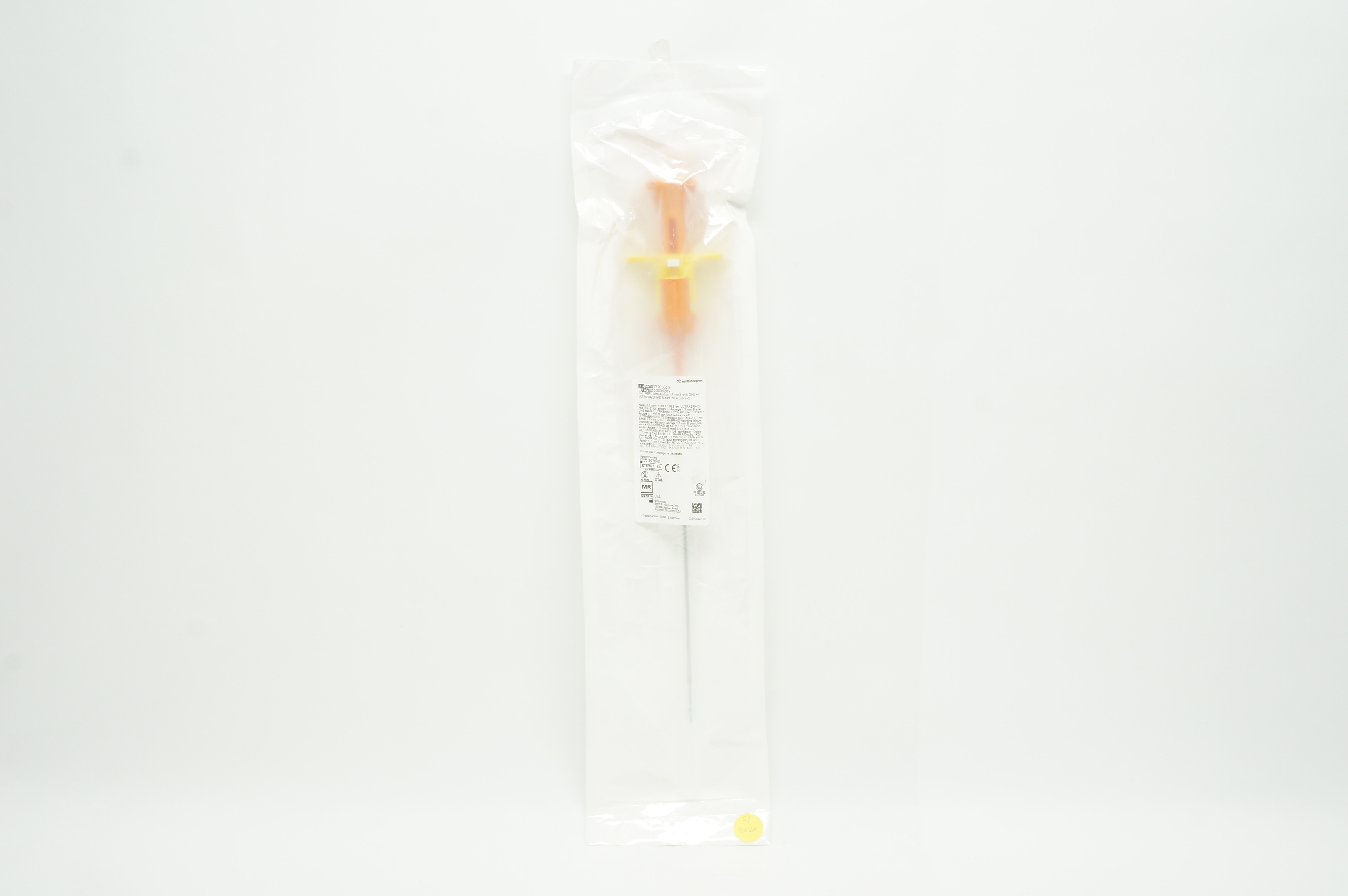 Smith&Nephew 72203853 Suturefix Ultra Anchor 1.7mm S W/1 46 inch Ultrabraid Stre