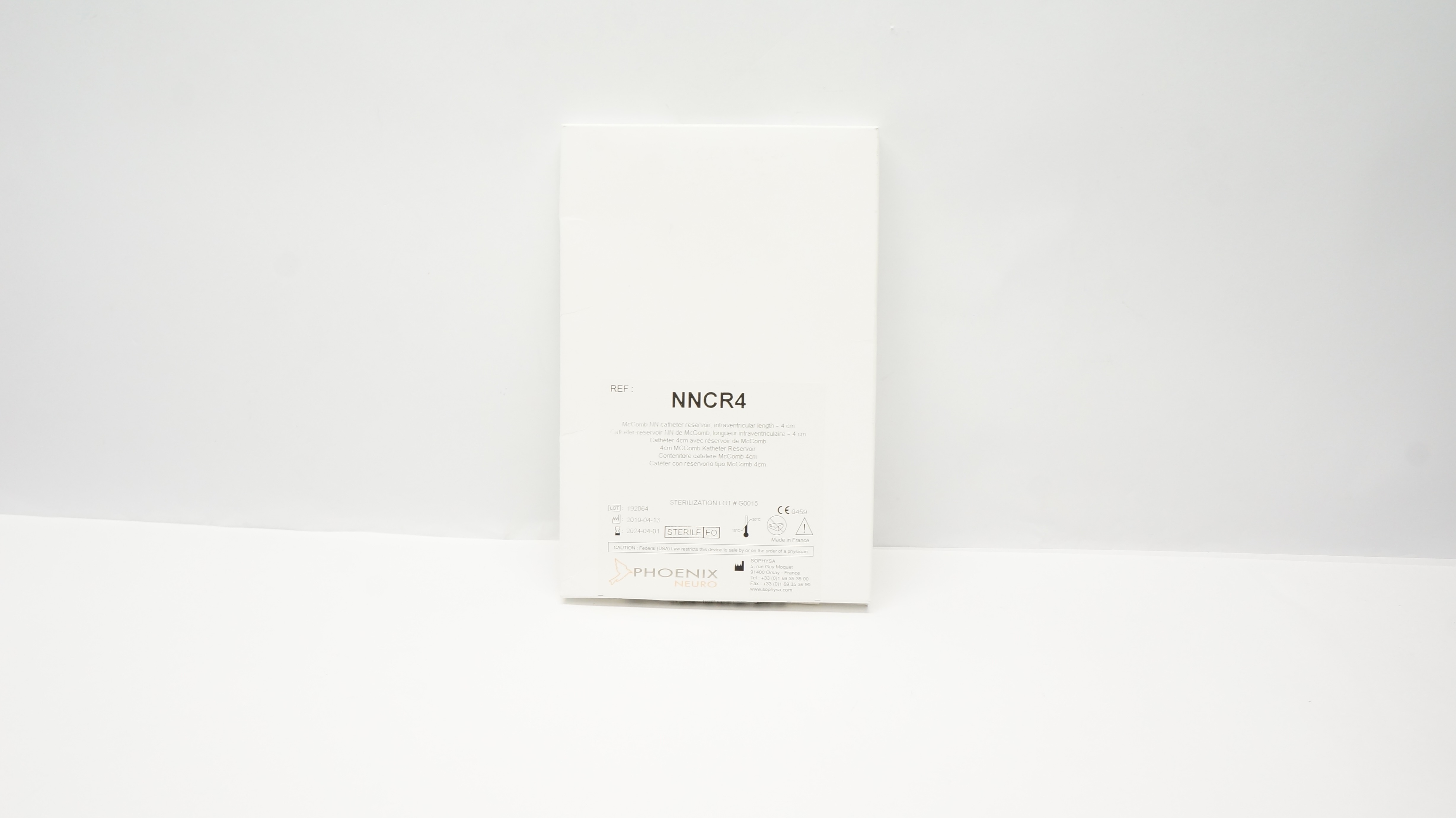 Sophysa NNCR4 Phoenix Neuro, McComb NN Cath. Reservoir (x)