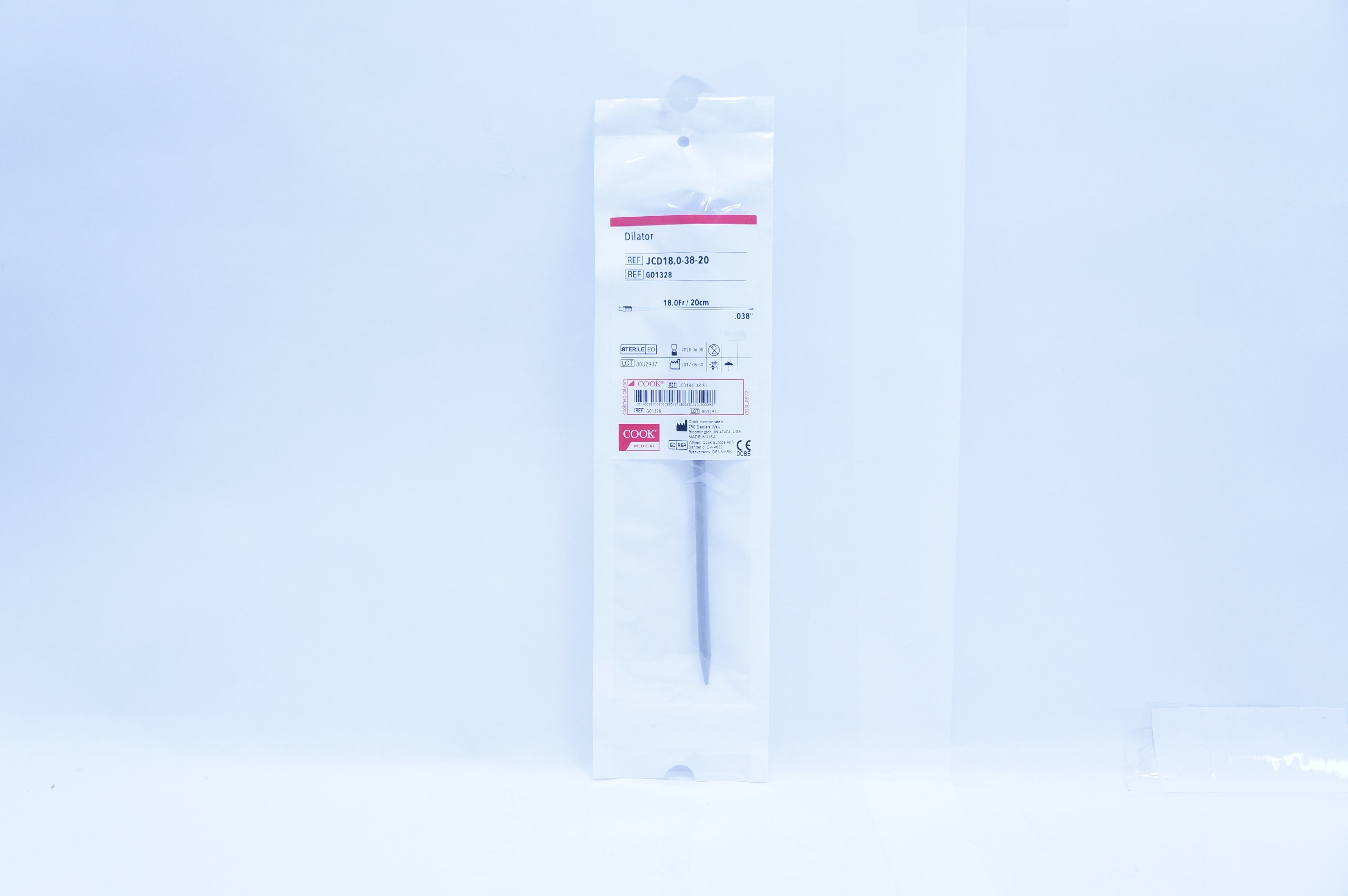 Cook Medical G01328 Dilator 18.0Fr/20cm x 0.038inch (x)
