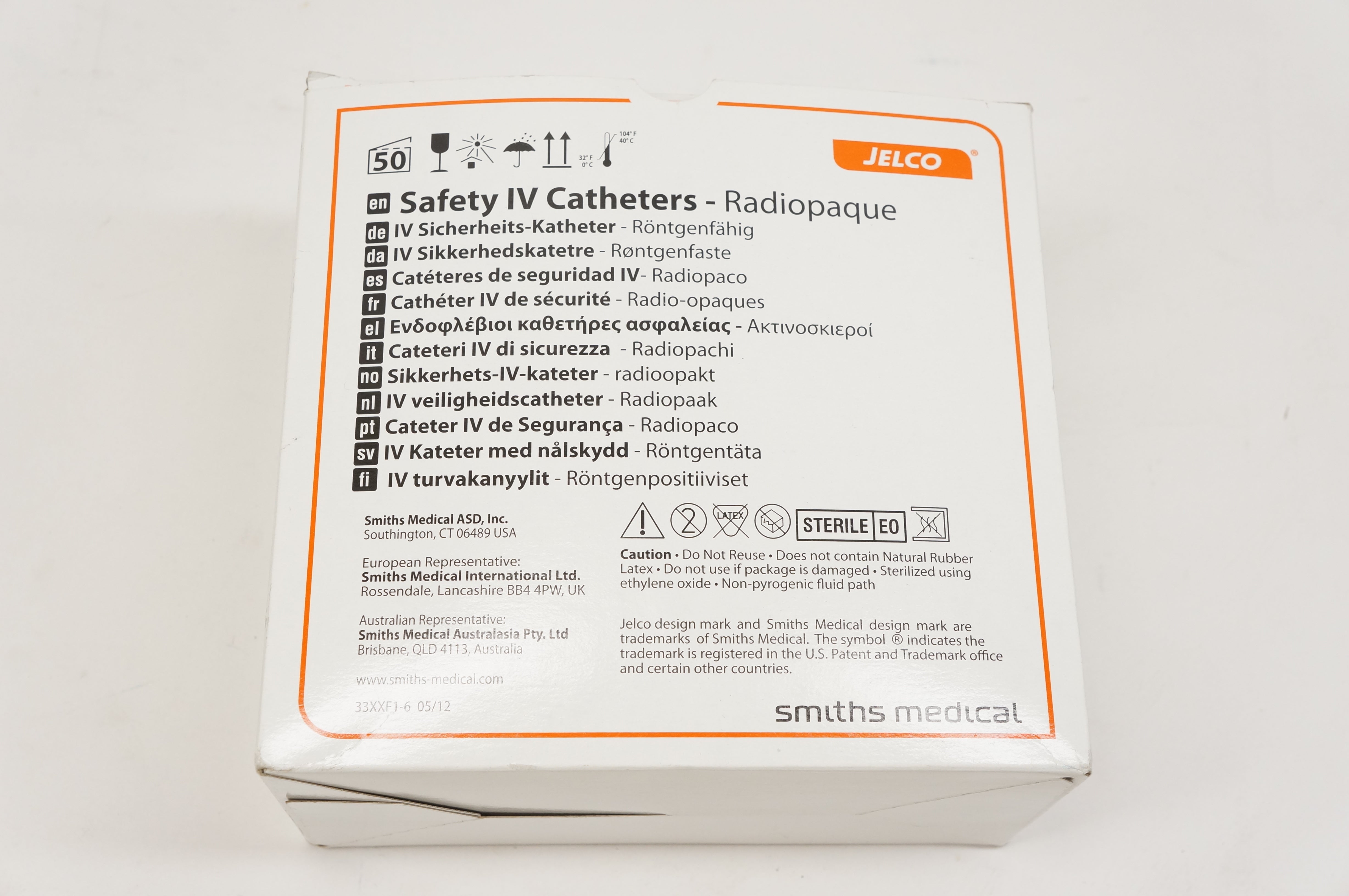 Smiths Medical 3065 Safety IV Cath. ProtectIV Plus 18G x 1-1/4inch (x)-Box of 50