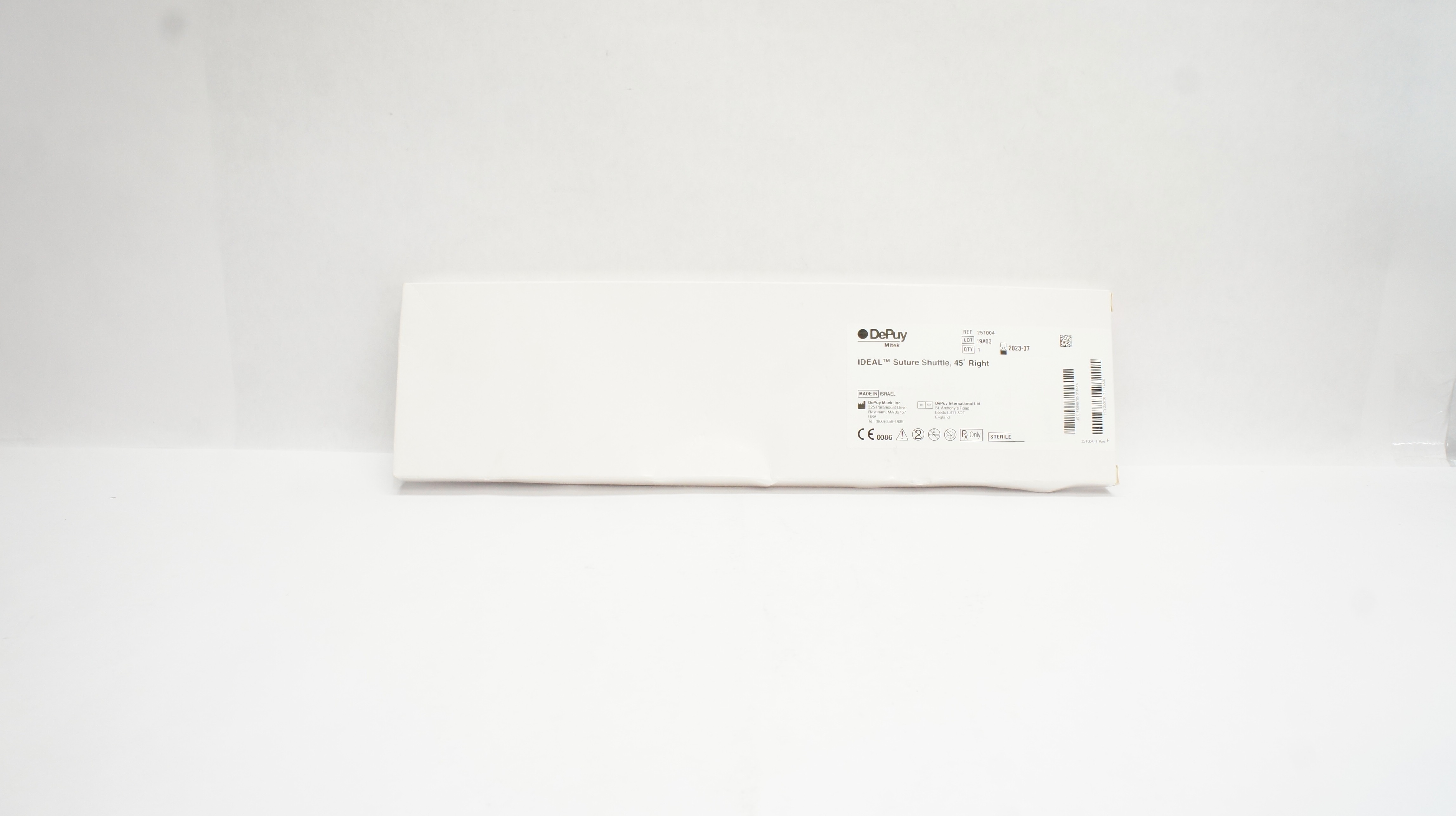 DePuy 251004 Ideal Stre Shuttle, 45Degree Right (x)