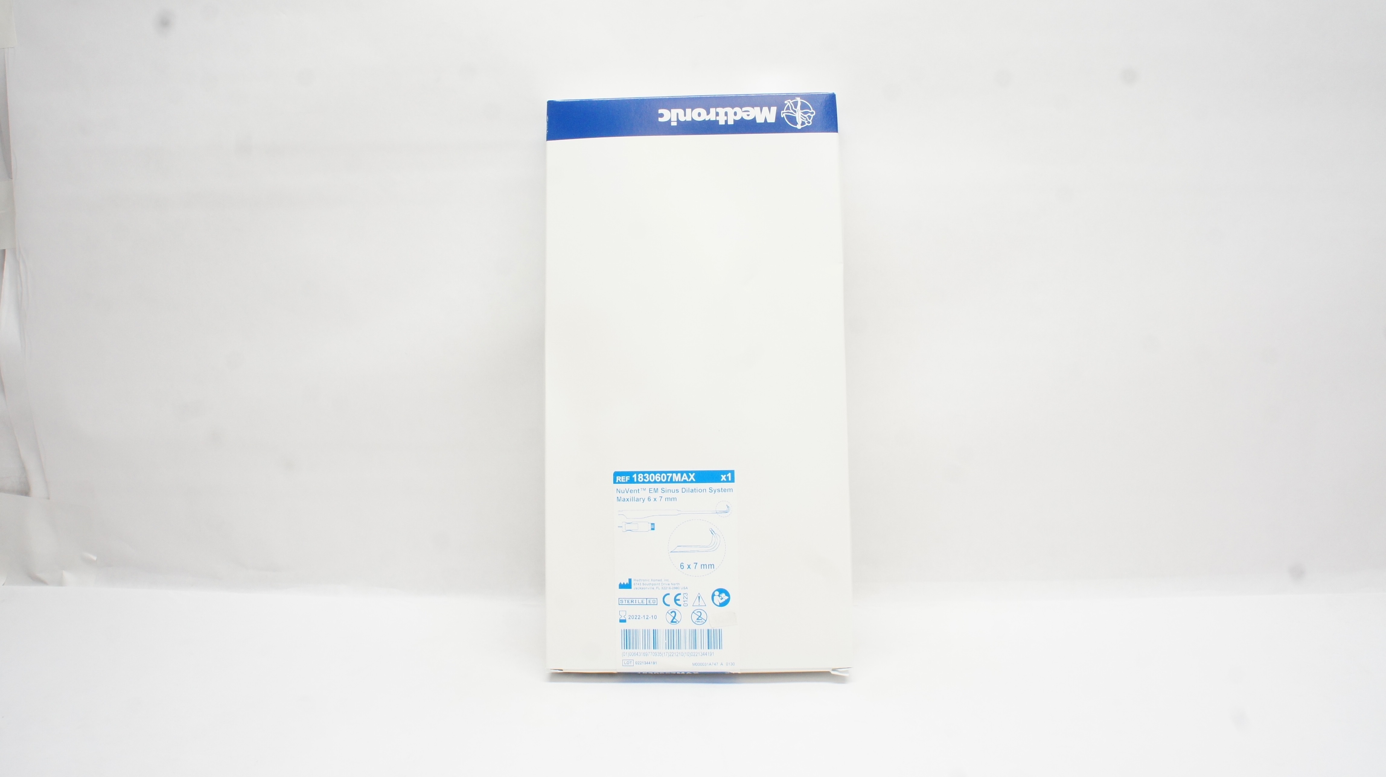 Medtronic 1830607MAX NuVent EM Sinus Dilation System Maxillary 6 x 7mm (x)