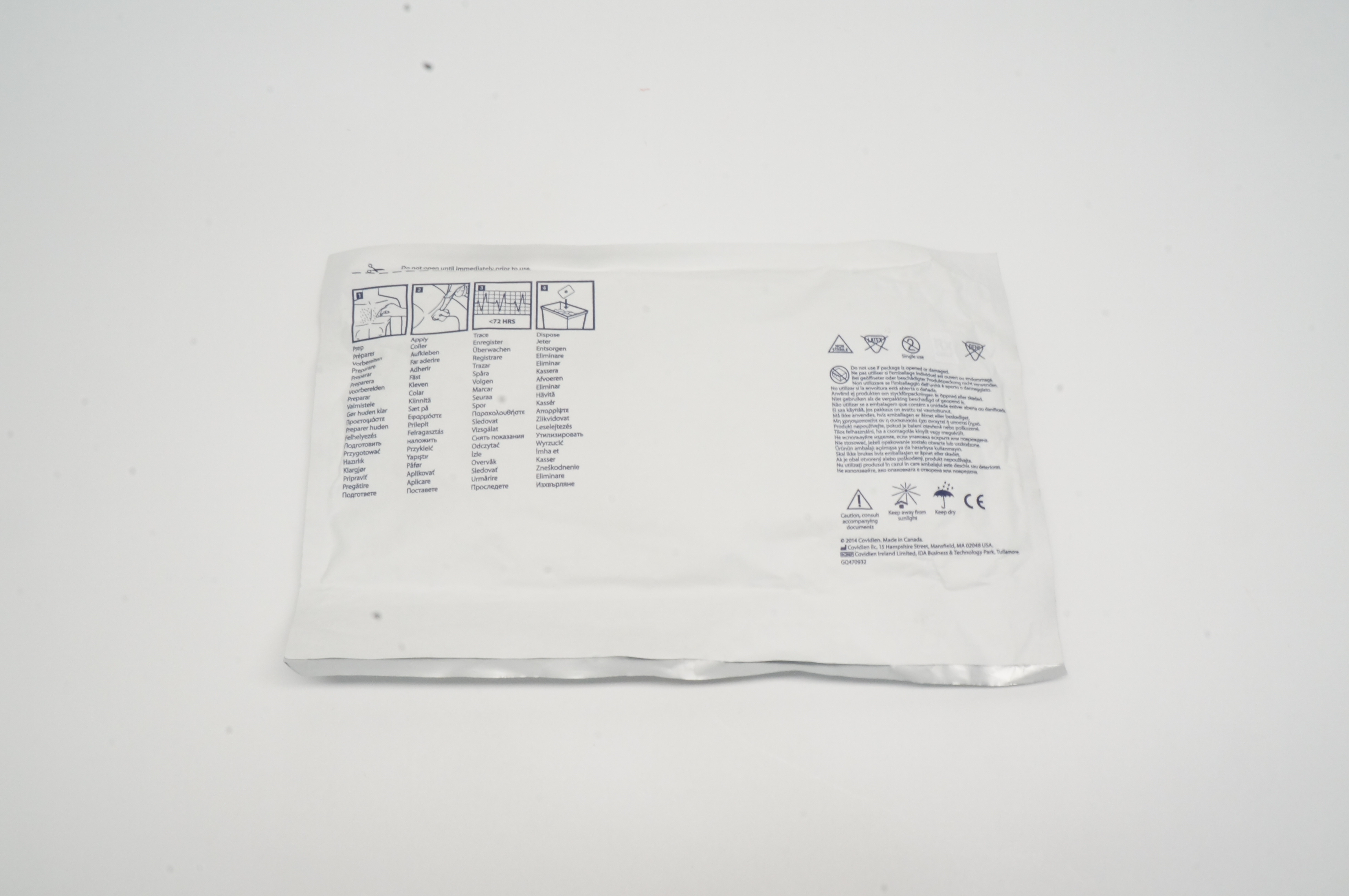 Covidien 22450 Kendall 450 Foam Electrodes (x) - Pack of 50