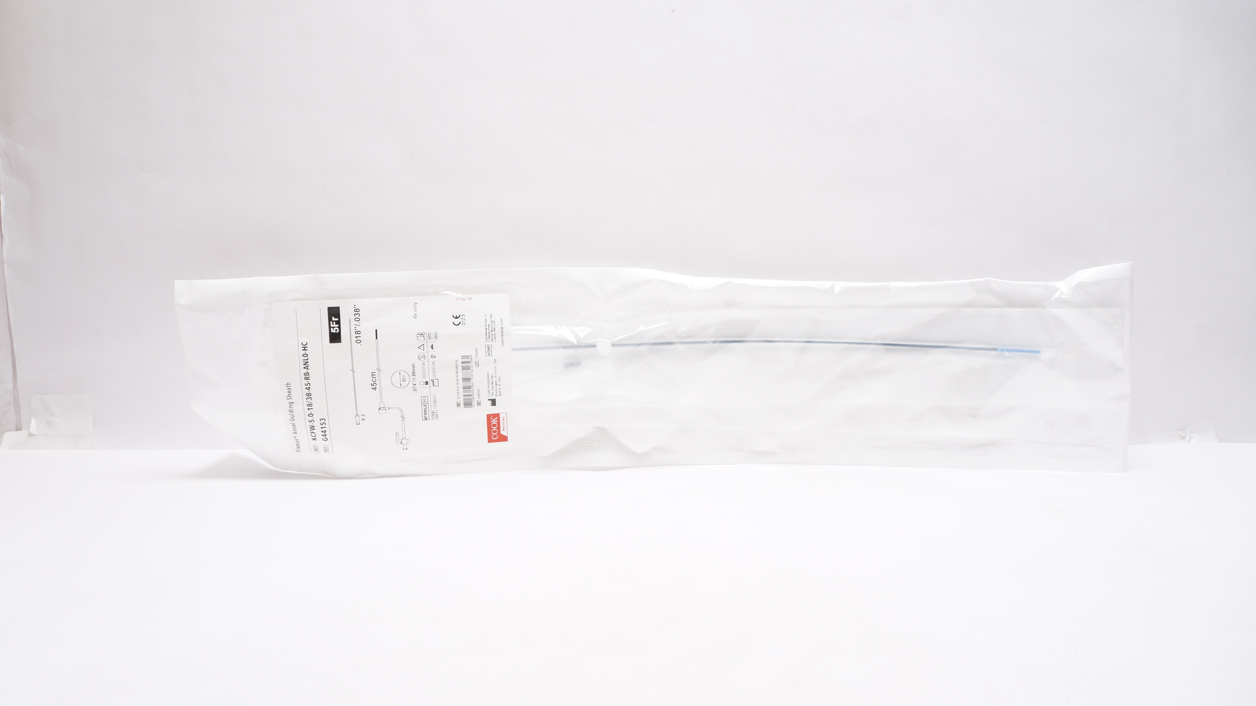 Cook G44153 Flexor Ansel Guiding Sheath 5 Fr. X 45 cm Length (x)