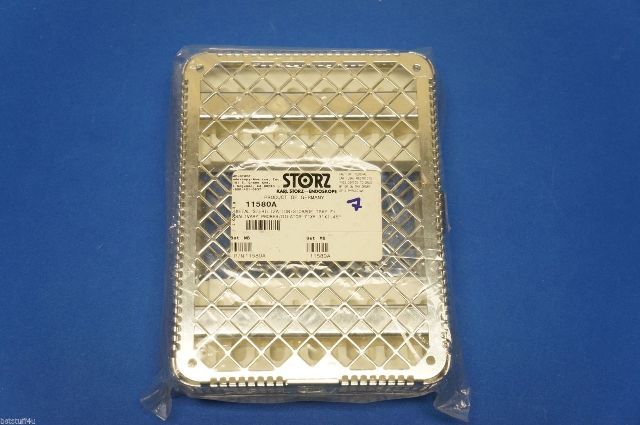 Karl Storz 11580A Metal Sterilization Storage Tray F/ Salivary Probes/Dilator