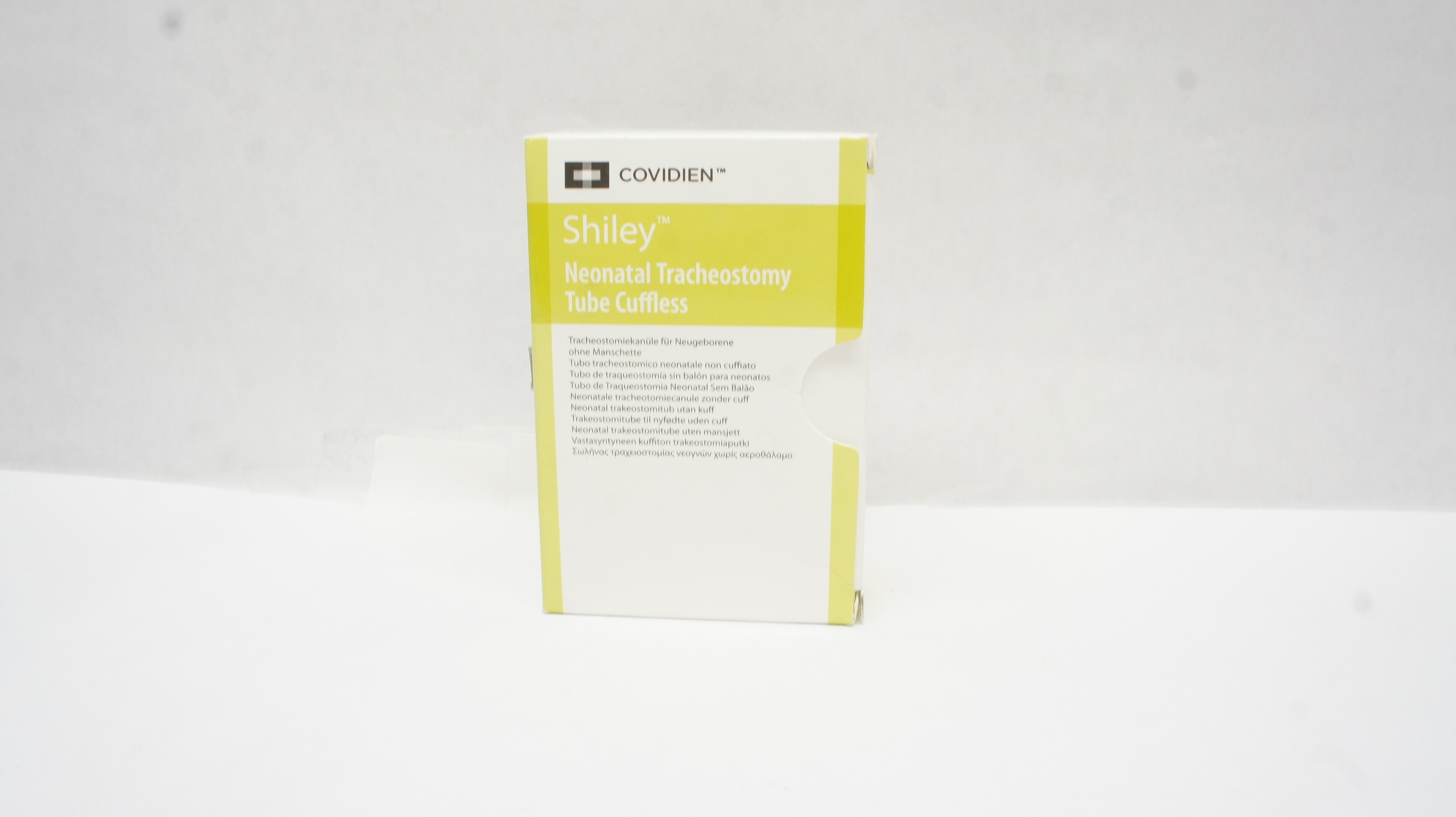 Covidien 3.5NEO Neonatal Tracheostomy Tube Cuffless 3.5mm ID x 5.2mm OD (x)