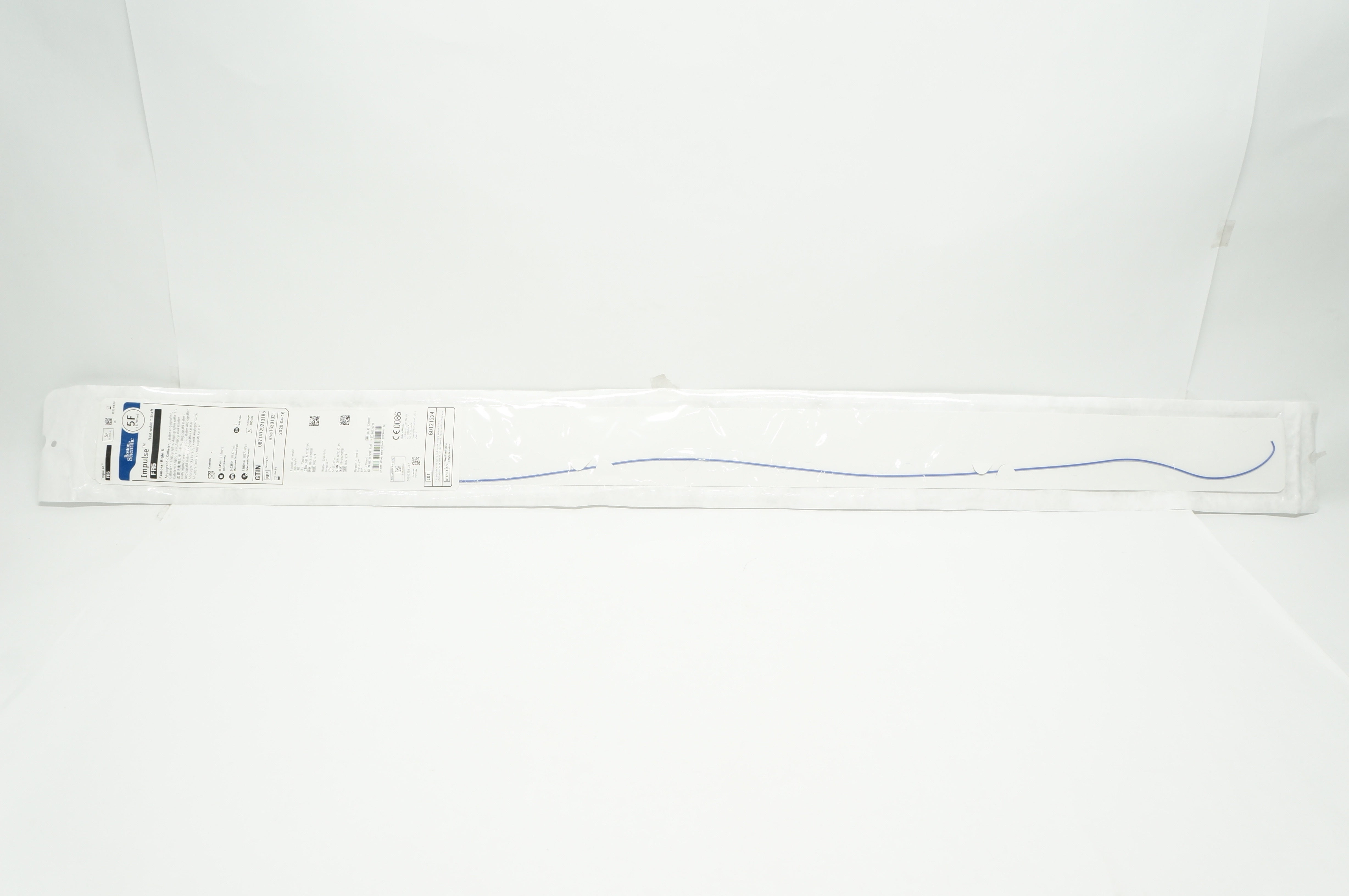 Boston H74916391031 FR5 Impulse Shaft Angiographic Cath 5F x .038inch x 100cm(x)
