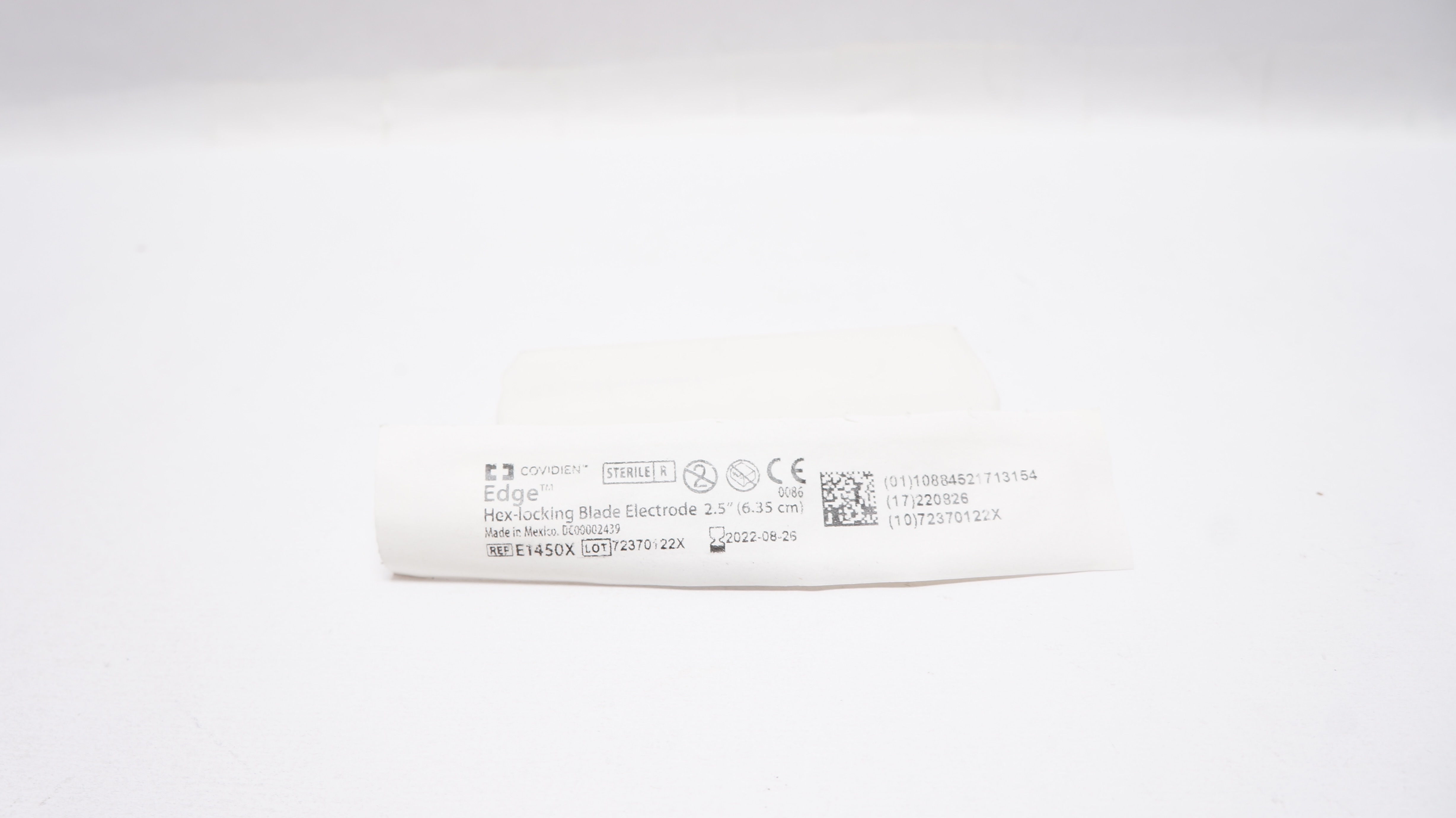 Covidien E1450X Edge Hex-locking Blade Electrode 2.5 inch (x)
