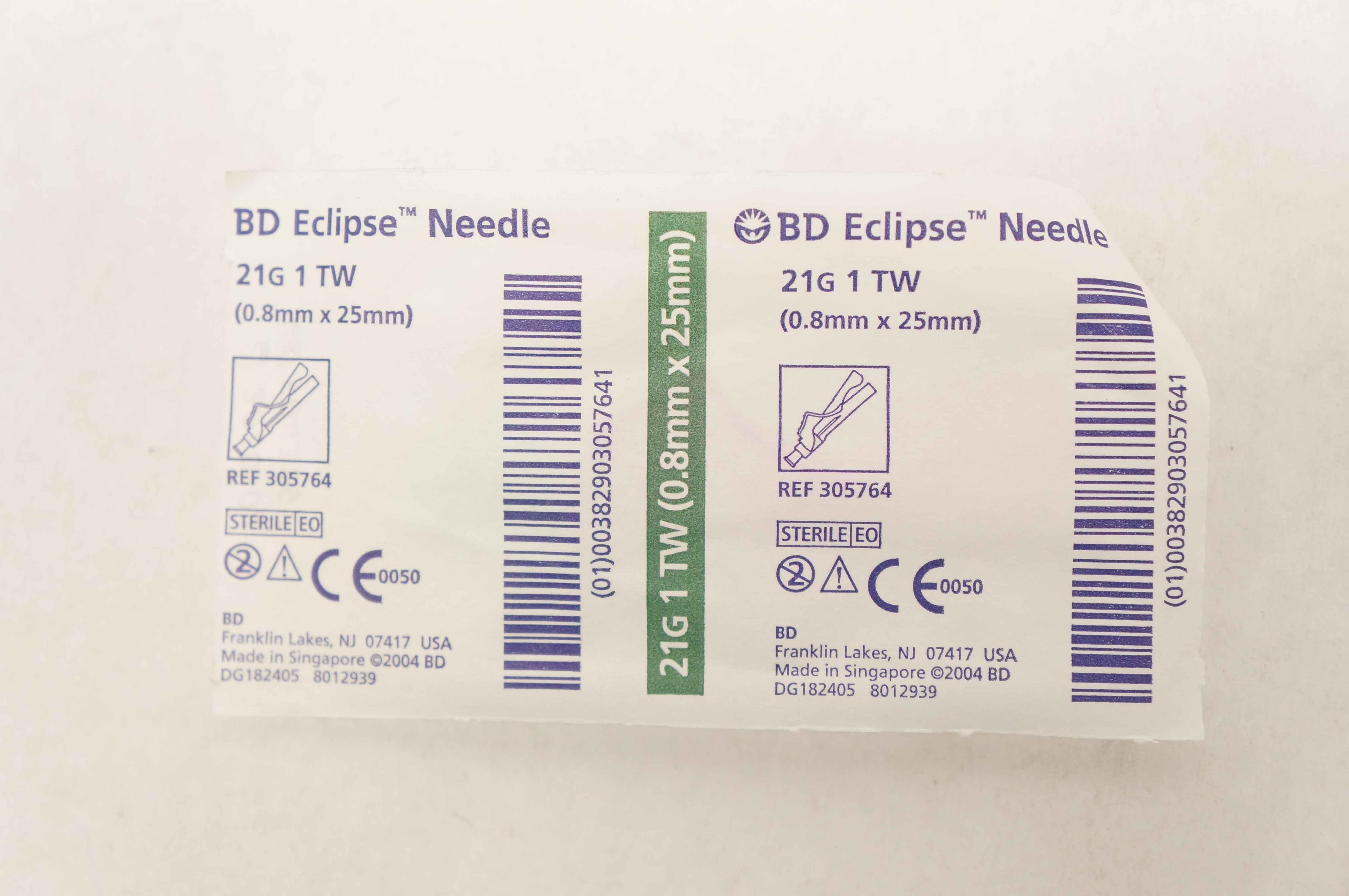 BD 305764 Eclipse Ndle. 21G 1TW (x)