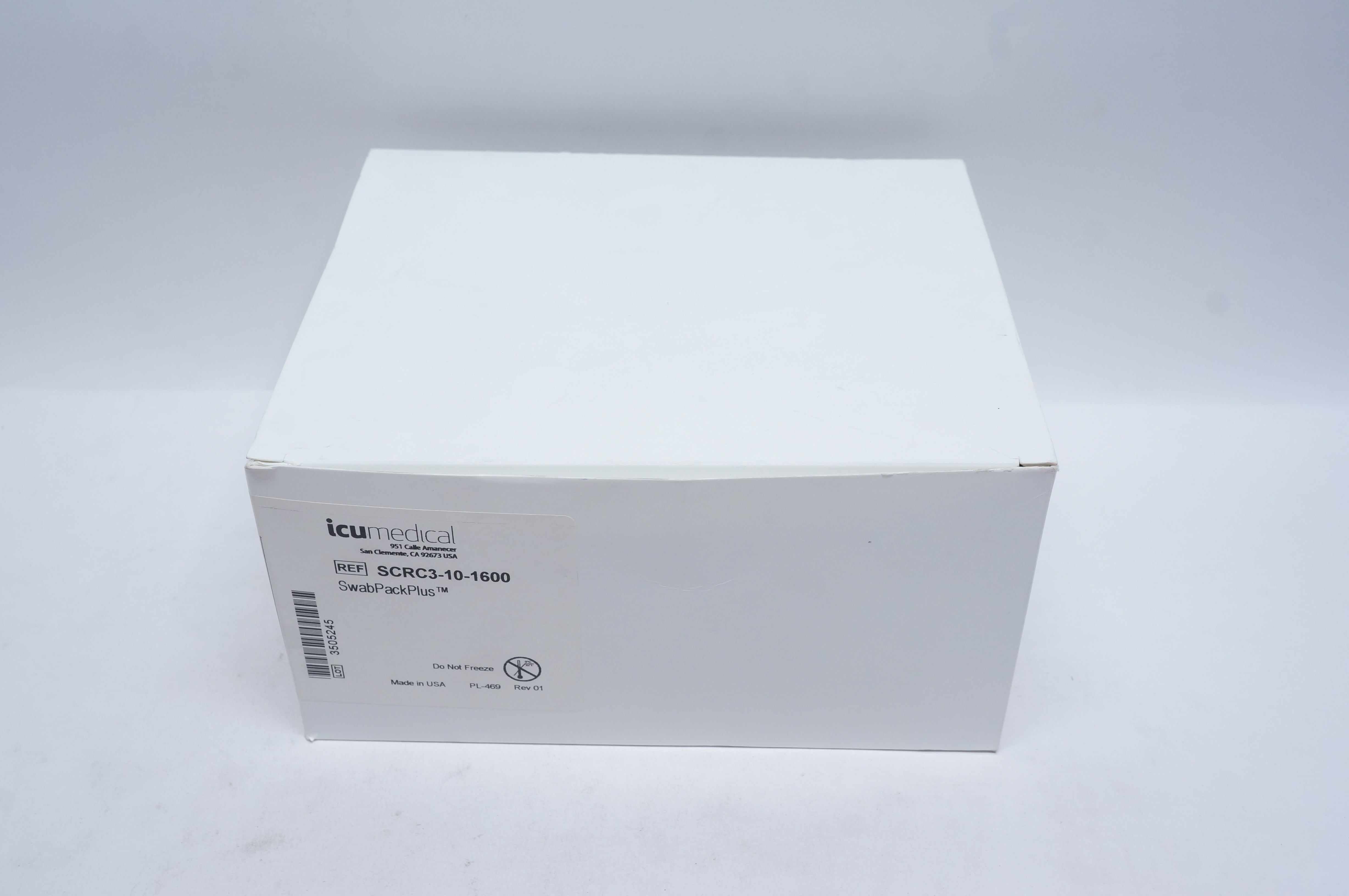 ICU Medical SCR3-10-1600 Swab Pack Plus (x)