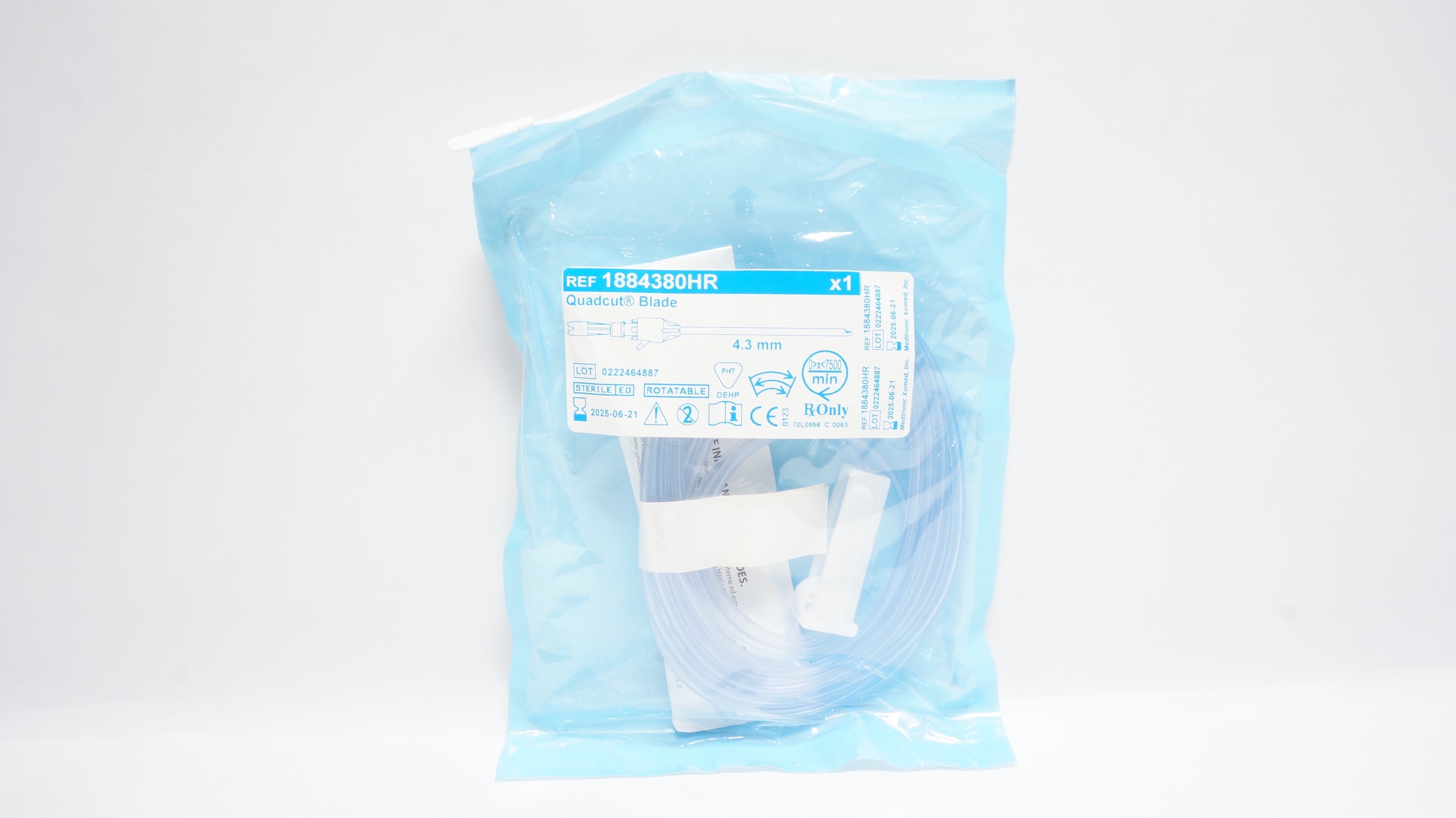 Medtronic 1884380HR Quadcut Blade 4.3mm (x)