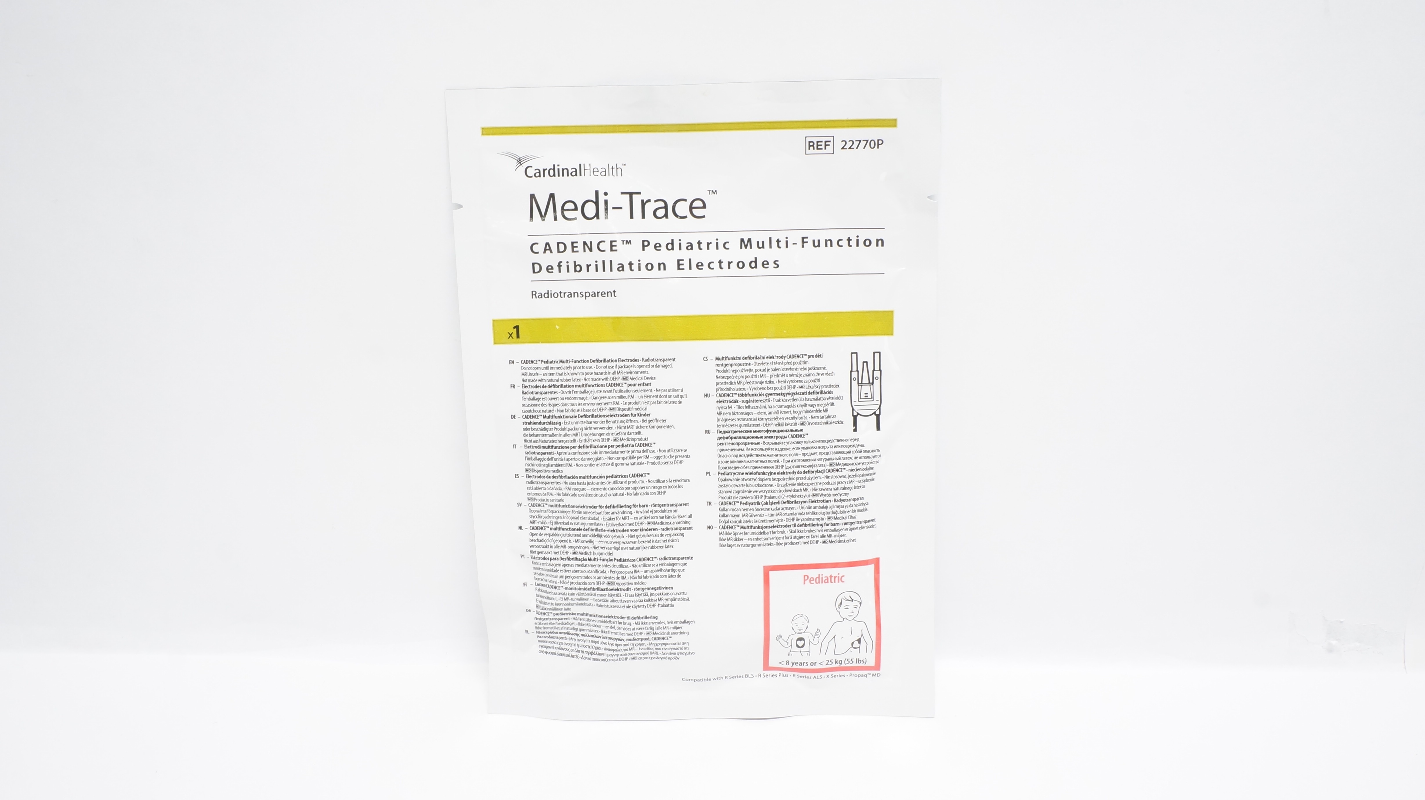 Cardinal Health  22770P Medi-Trace Cadence Pediatric Multi-Function Electrodes(x)