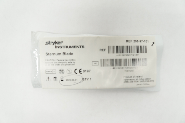 Stryker 298-97-101 Sternum Blade (x)