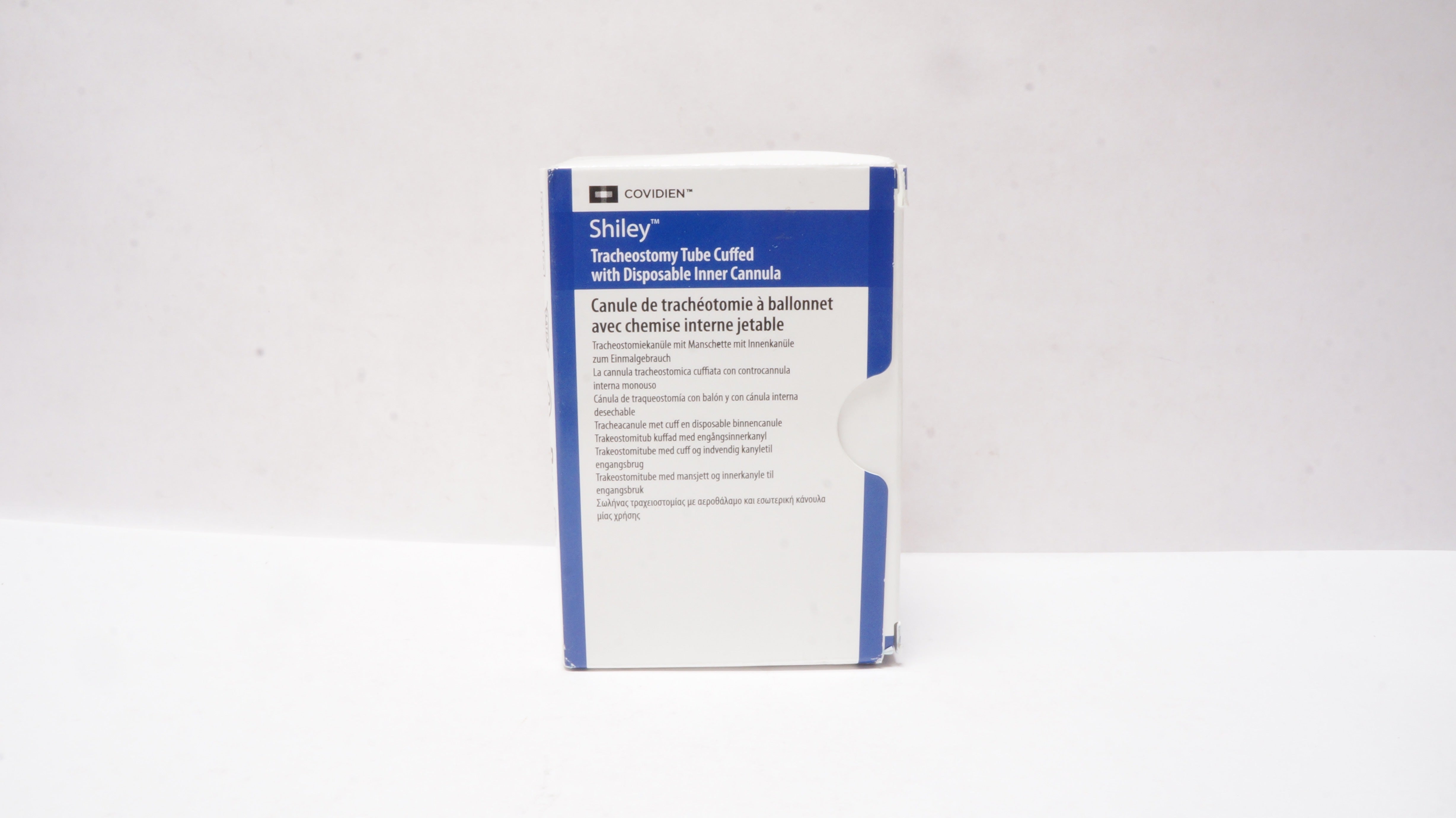 Covidien 4DCT Shiley Tracheostomy Tube Cuffed 5.0 ID x 9.4 OD x 20.0 x 62mm