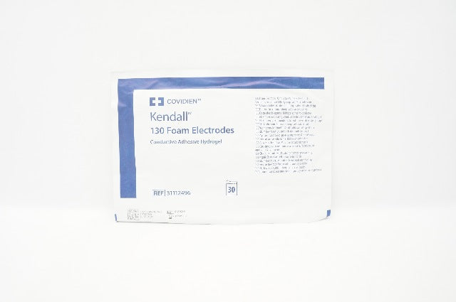 Covidien 31112496 Kendall 130 Foam Electrodes Adhesive Hydrogel (x) - Pack of 30
