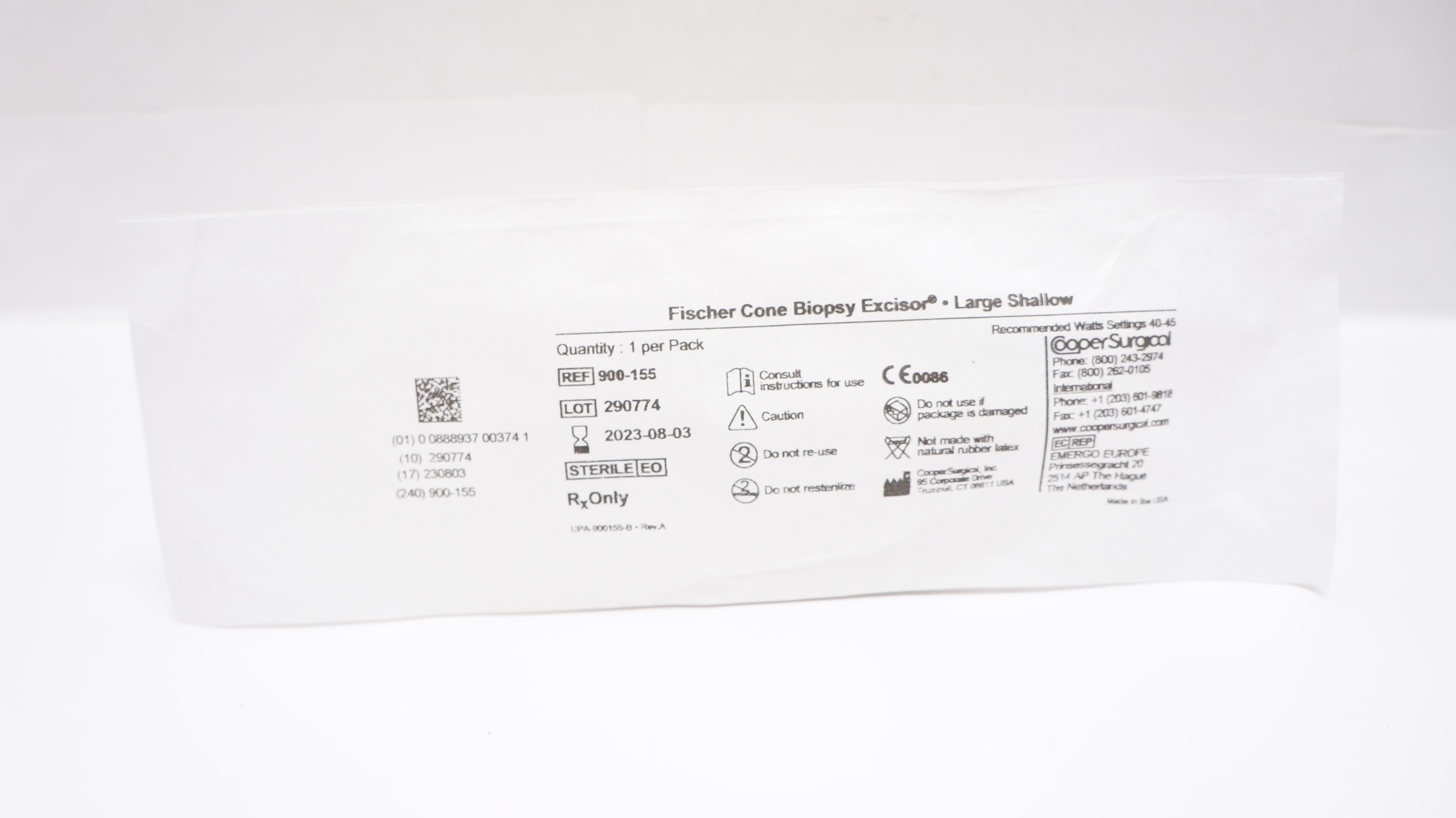 Cooper Surgical 900-155 Fischer Cone Biopsy Excisor,  Large Shallow (x)