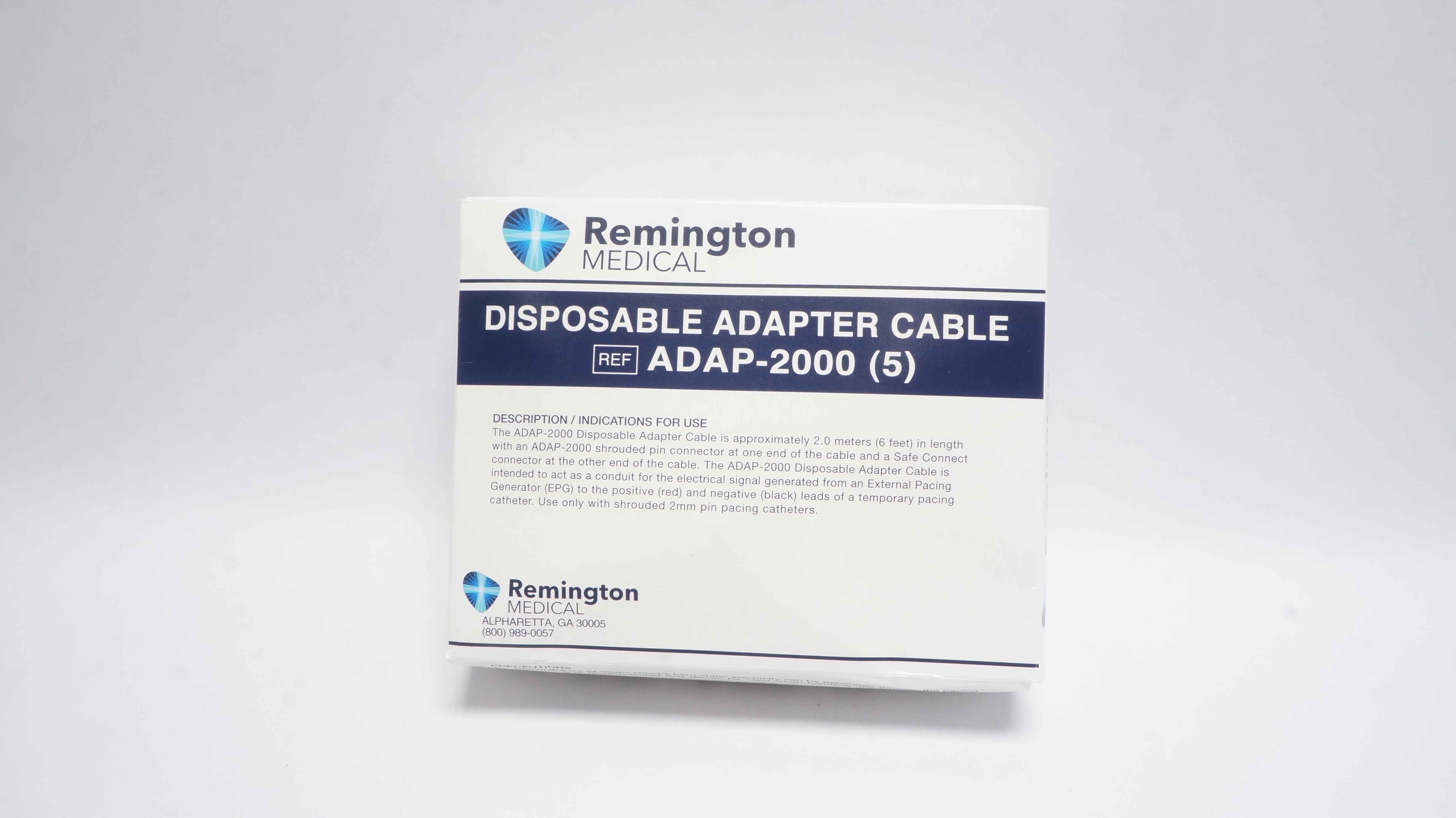 Remington Medical ADAP-2000-12  Disposable Adapter  - Box of 5