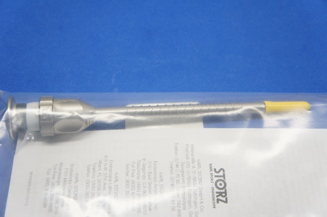 Karl Storz 30120TQ Trocar + Threaded Cannula With Silicone Valve, 6mm x 10.5cm