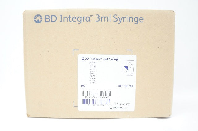 BD 305283 Integra Syringe 3mL - Box of 97