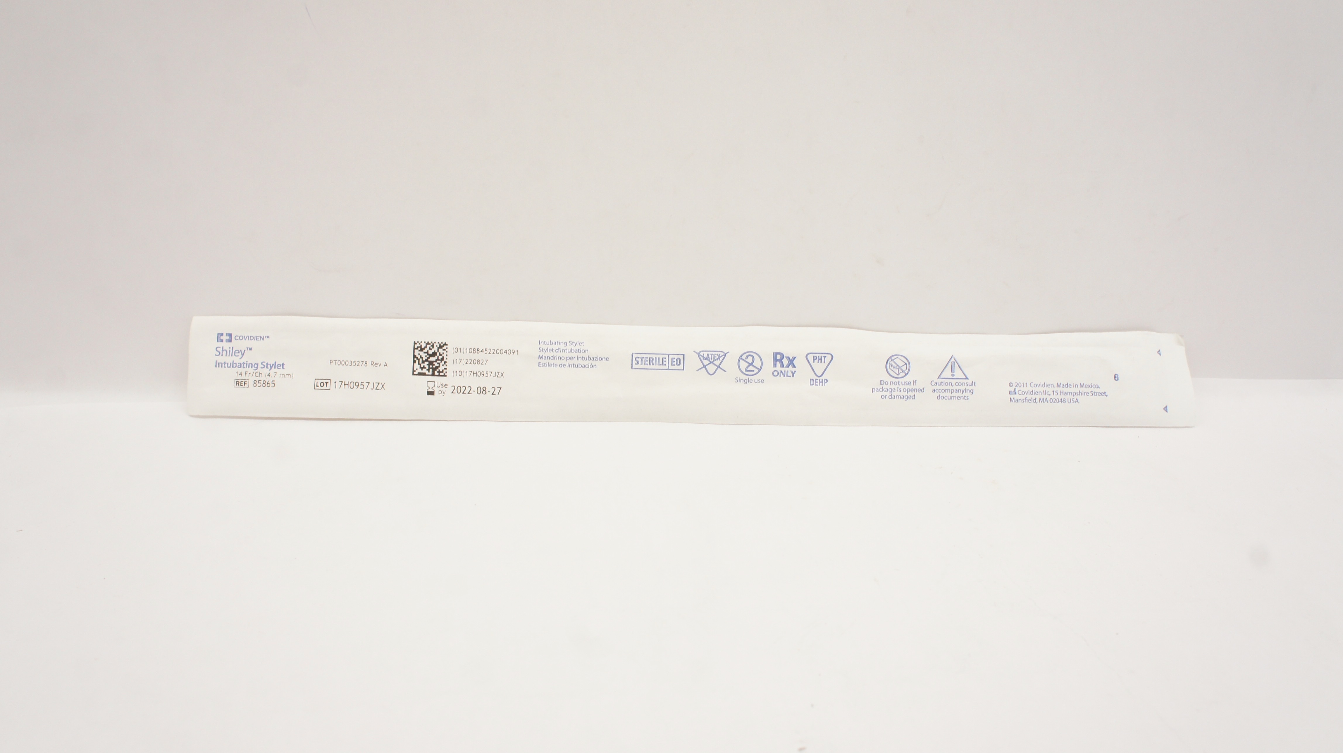 Covidien 85865 Mallinckrodt Intubating Stylet 14Fr. (x)