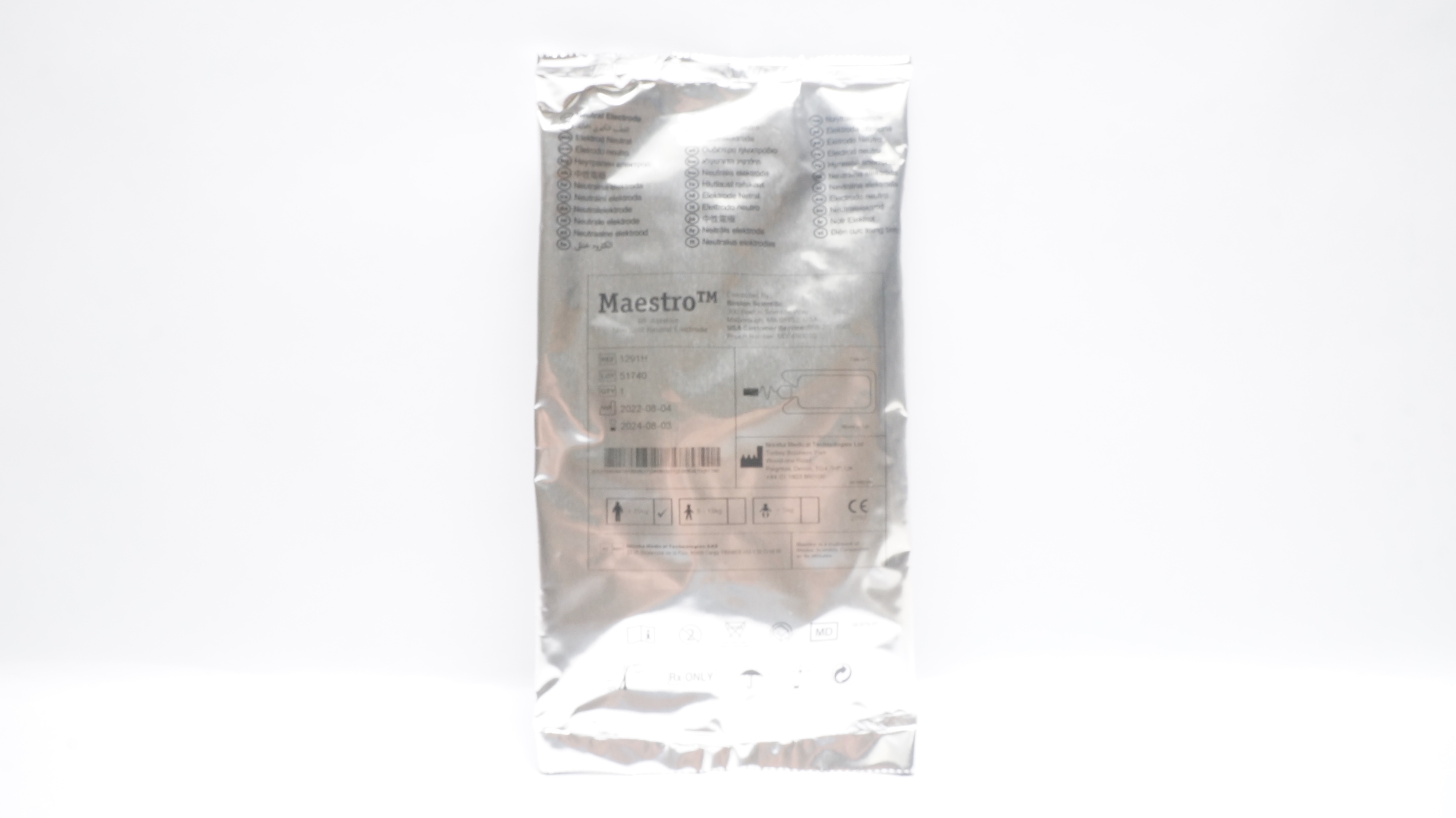Boston Scientific 1291H Maestro RF Ablation Non Split Neutral Electrode (x)