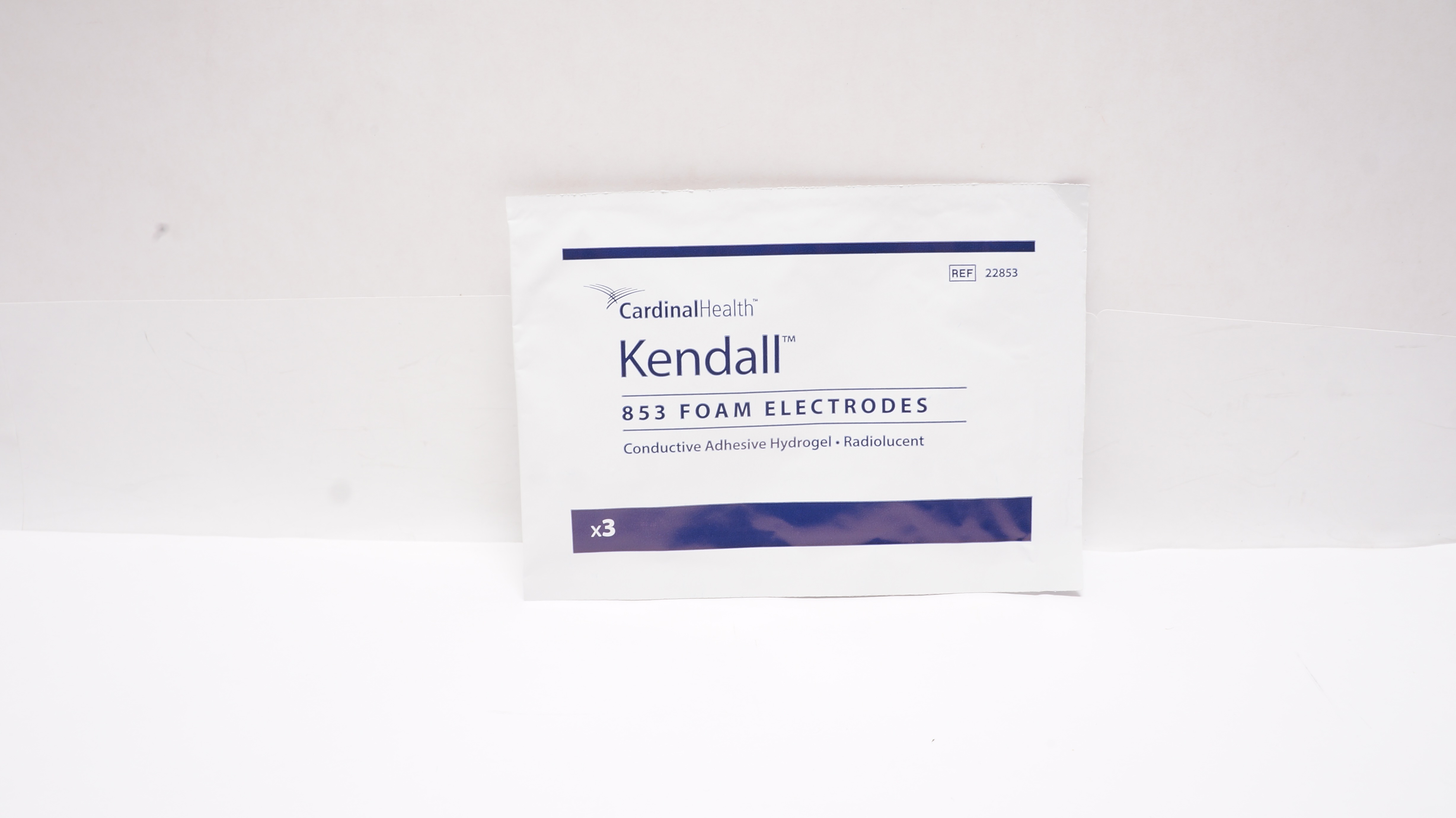 Cardinal Health 22853 Kendall 853 Foam Electrodes - Pack of 3